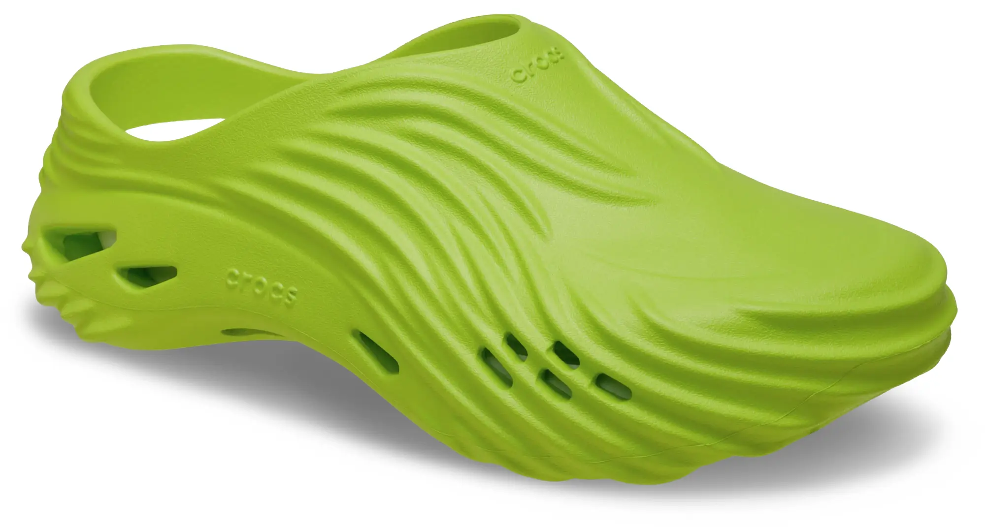 Crocs | Unisex | Echo Wave | Clogs | Lime Punch | W5/M4