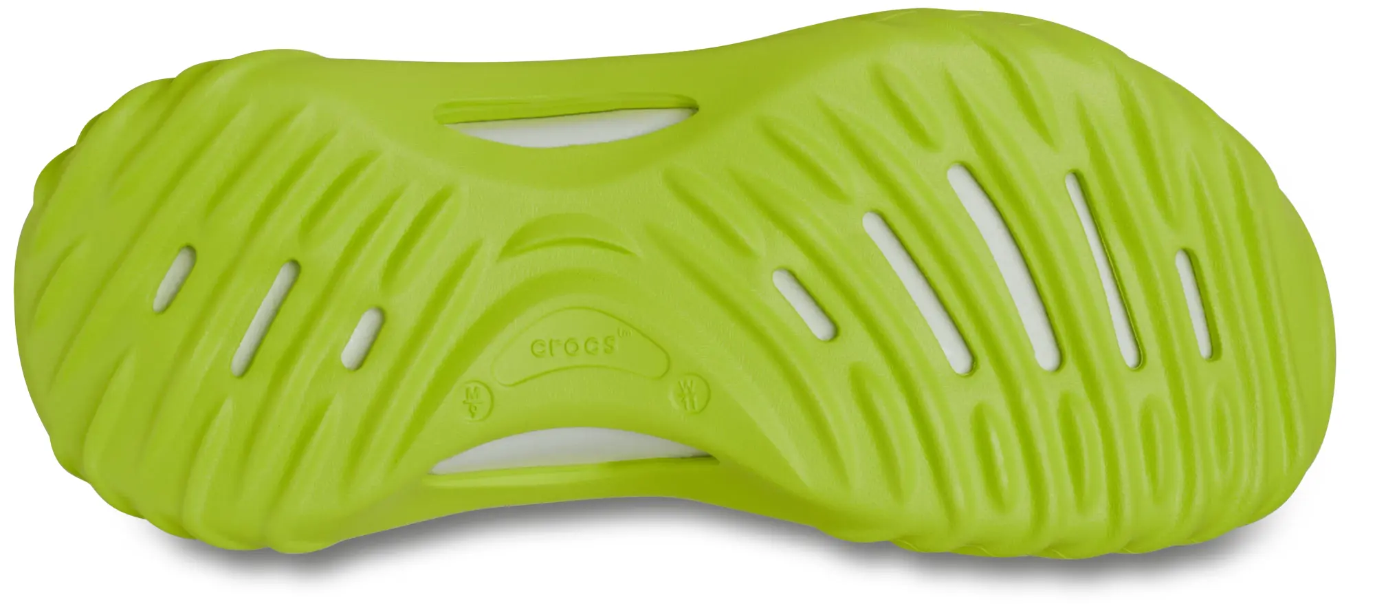 Crocs | Unisex | Echo Wave | Clogs | Lime Punch | W5/M4