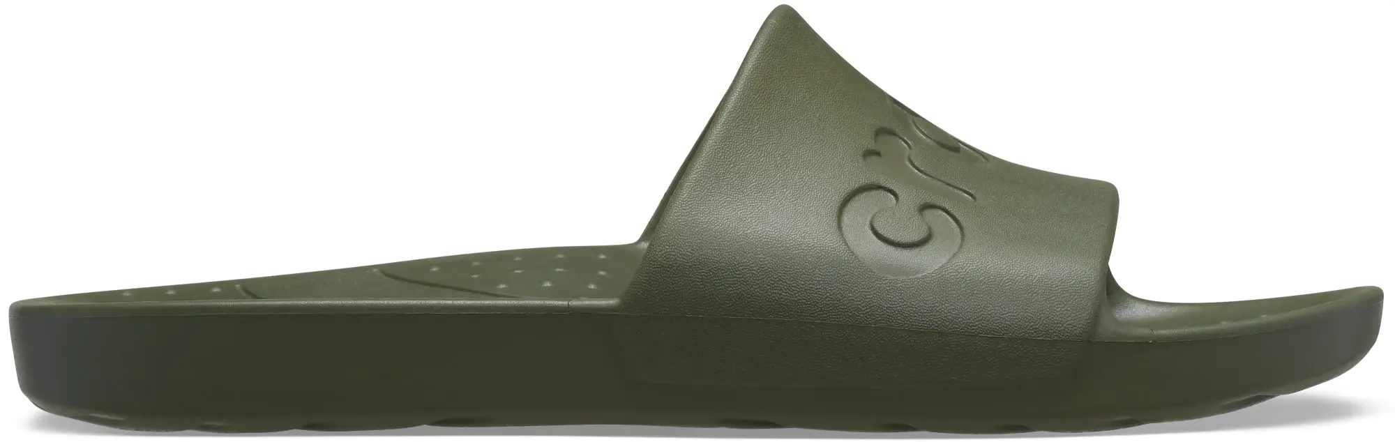 Crocs | Unisex | Crocs | Slides | Army Green | W4/M3