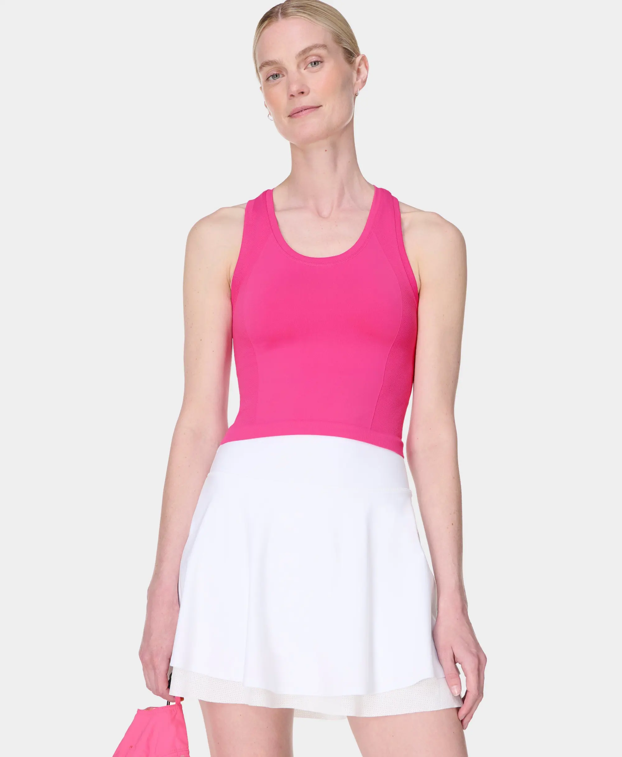 Athlete Crop Seamless Gym Vest