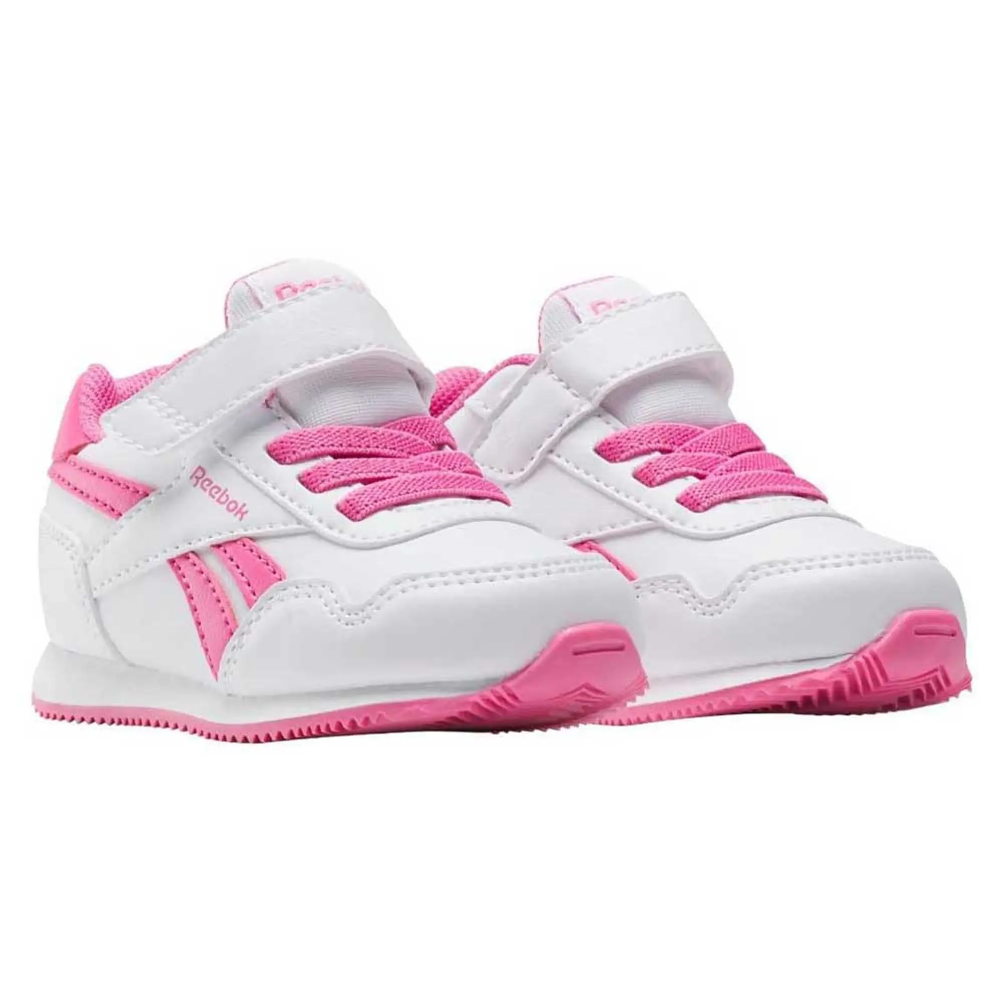 Reebok Royal Jog 3.0 Elastic & Top Strap Infant Trainers