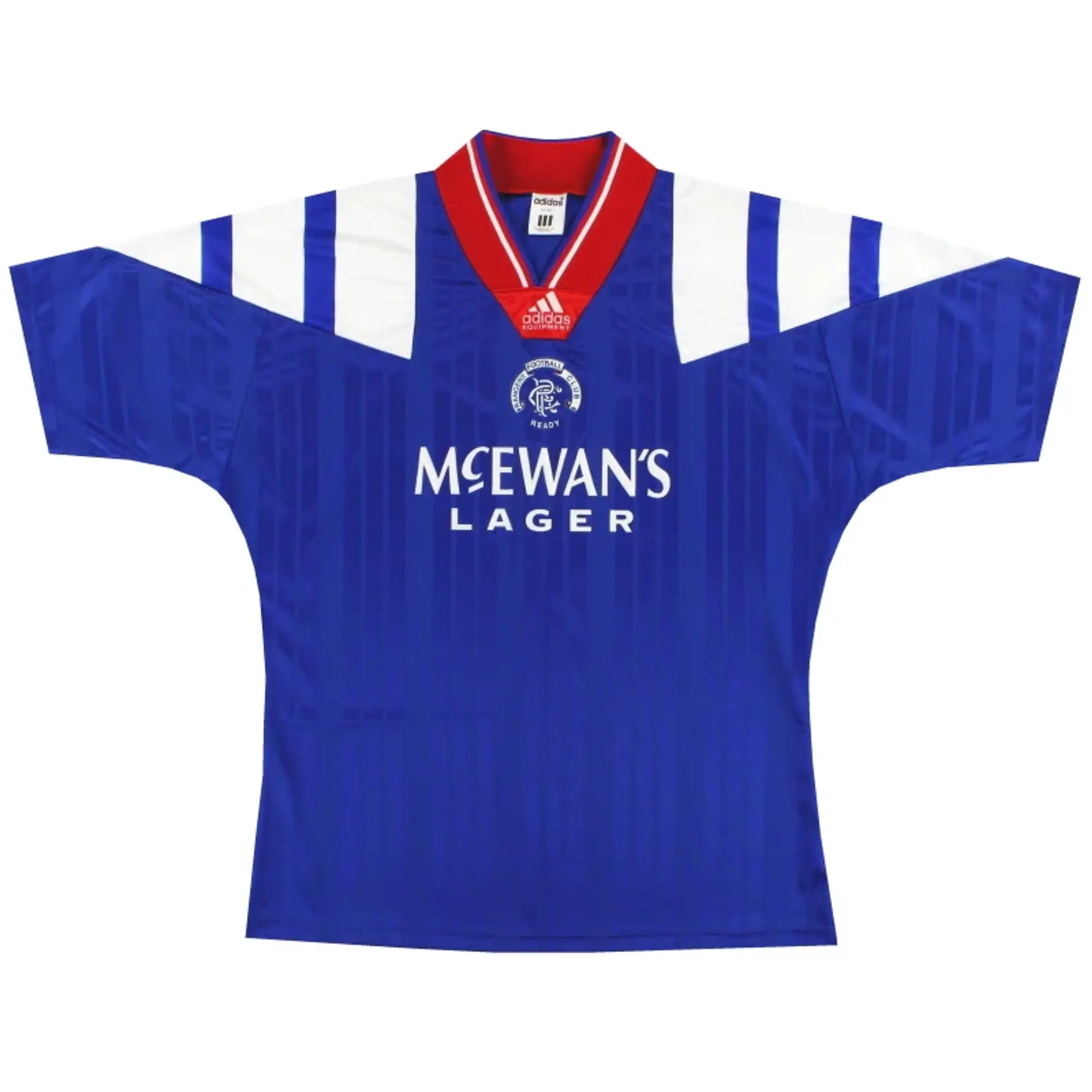 1992-94 Rangers adidas Home Shirt *As New* M - Rangers / As New / Medium