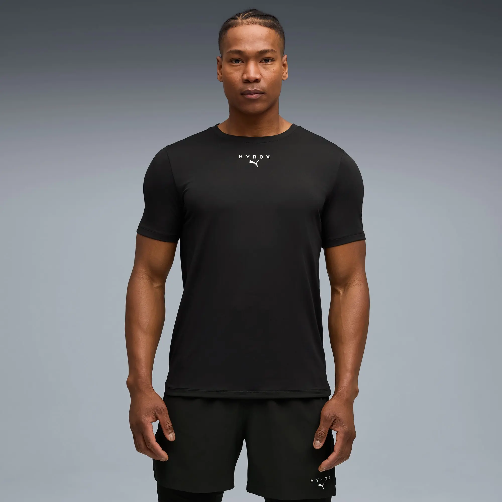 PUMA x HYROX Cloudspun Thermoadapt T-Shirt Men, Black, size Large