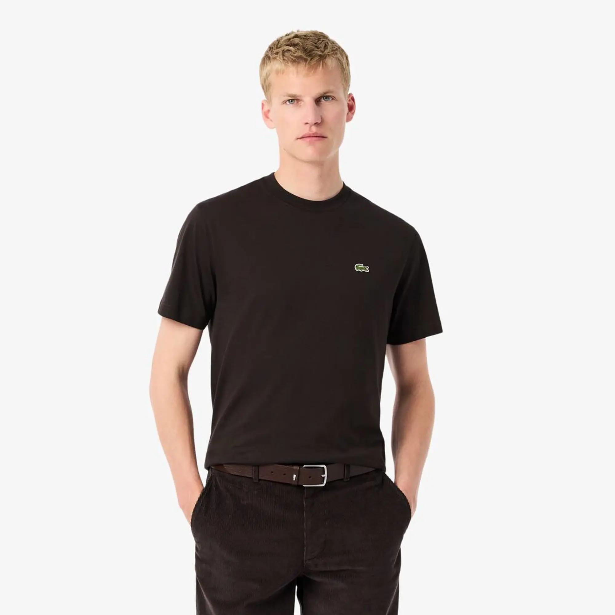 Lacoste Cotton T-shirt - Brown