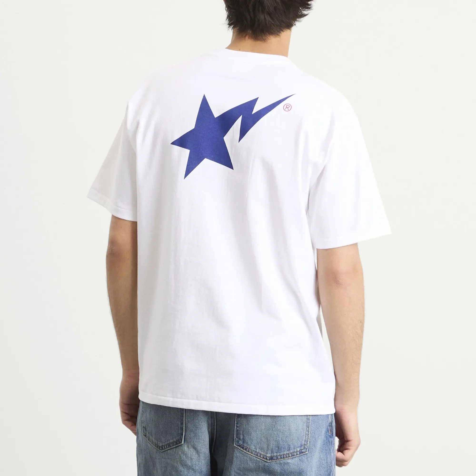 A Bathing Ape Men's Colors Bape Sta Tee White