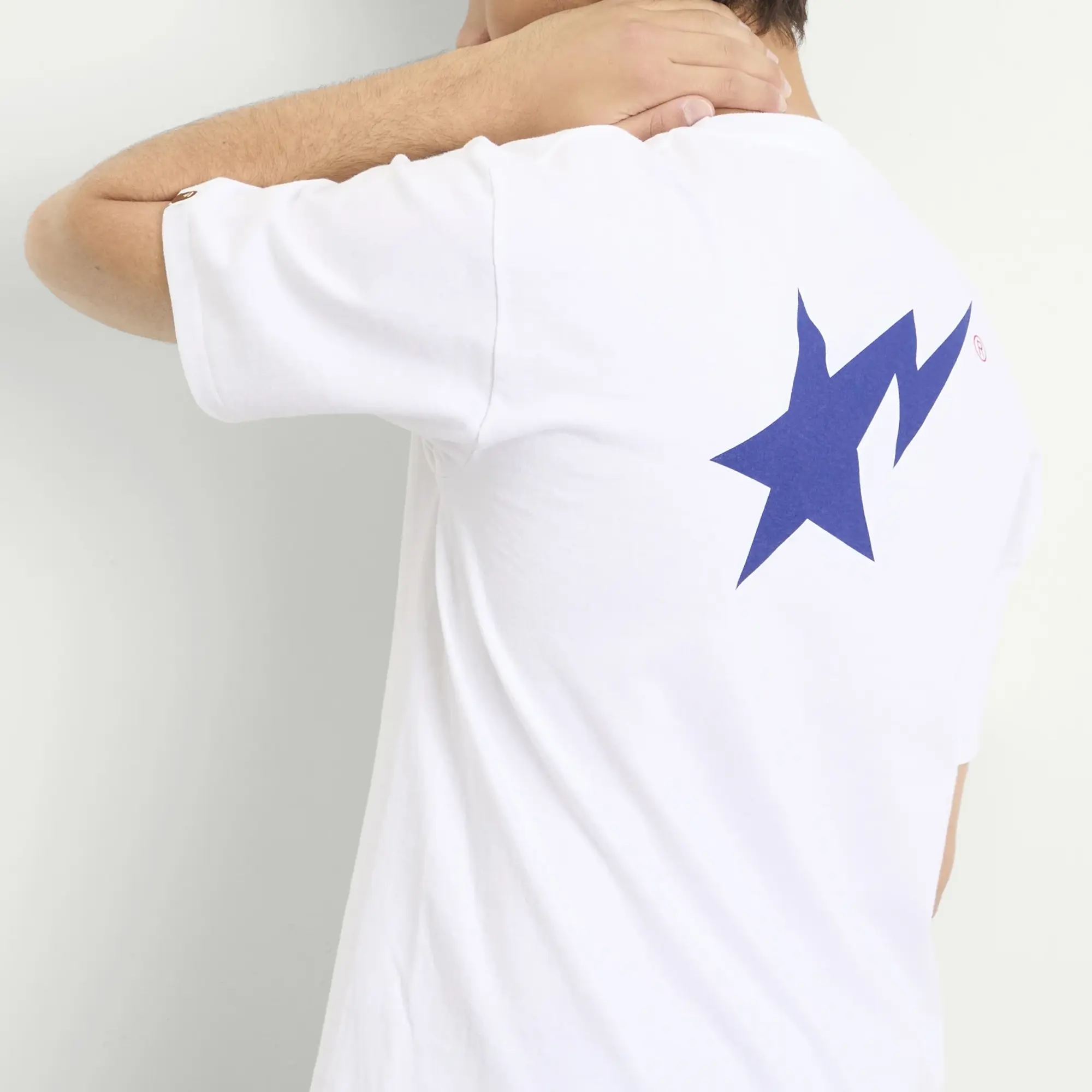 A Bathing Ape Men's Colors Bape Sta Tee White