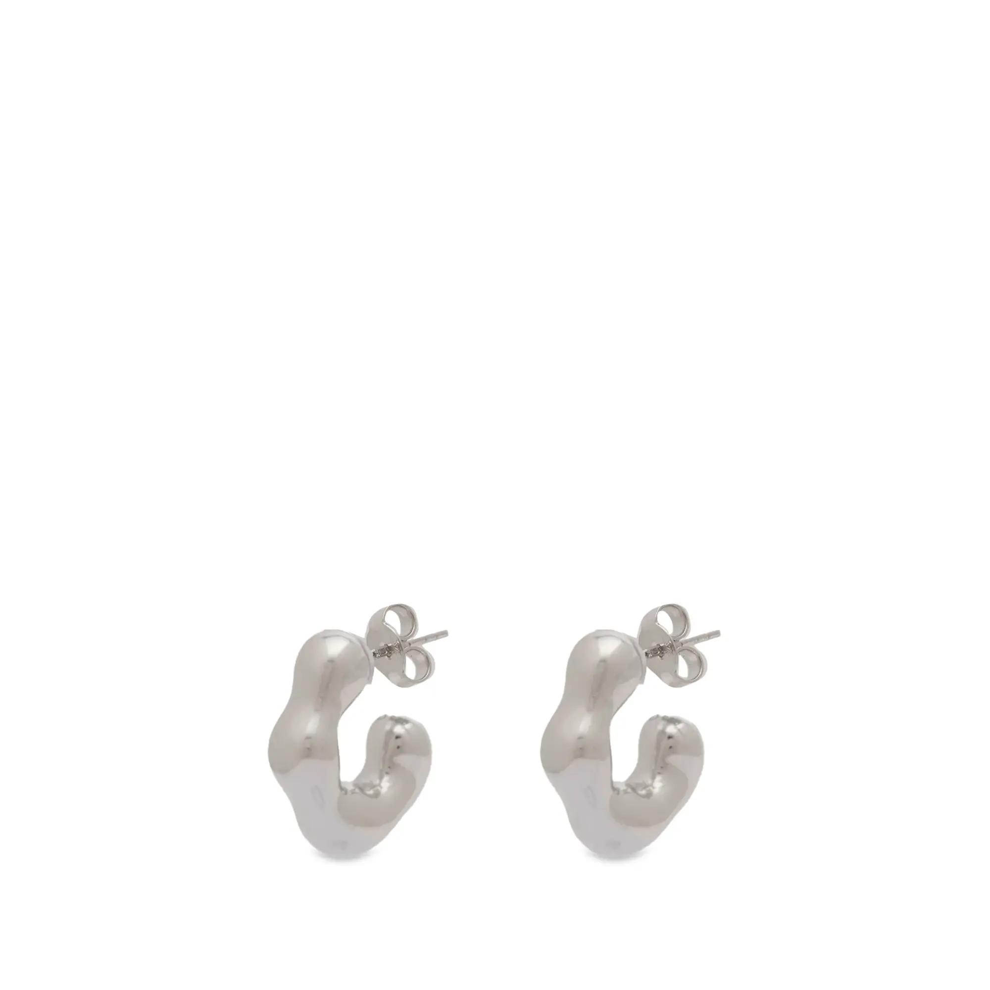 Missoma Women's x Eny Lee Parker Mini Hoops Silver