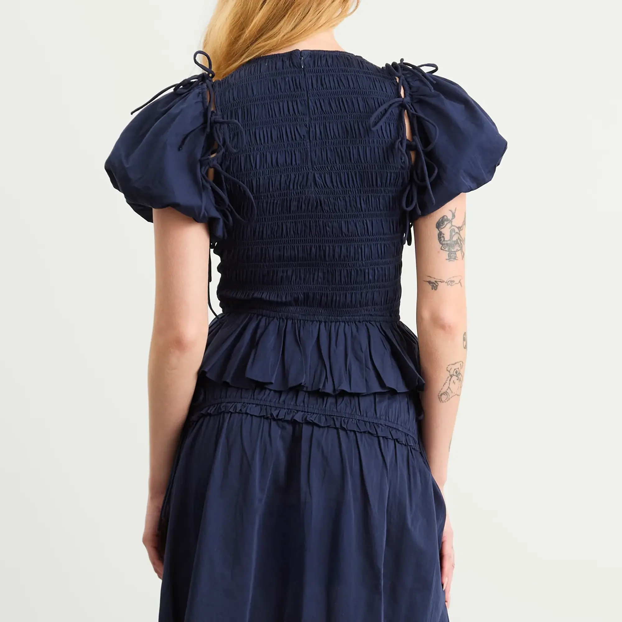 Damson Madder Women's Becca Blouse Presented by END. Navy