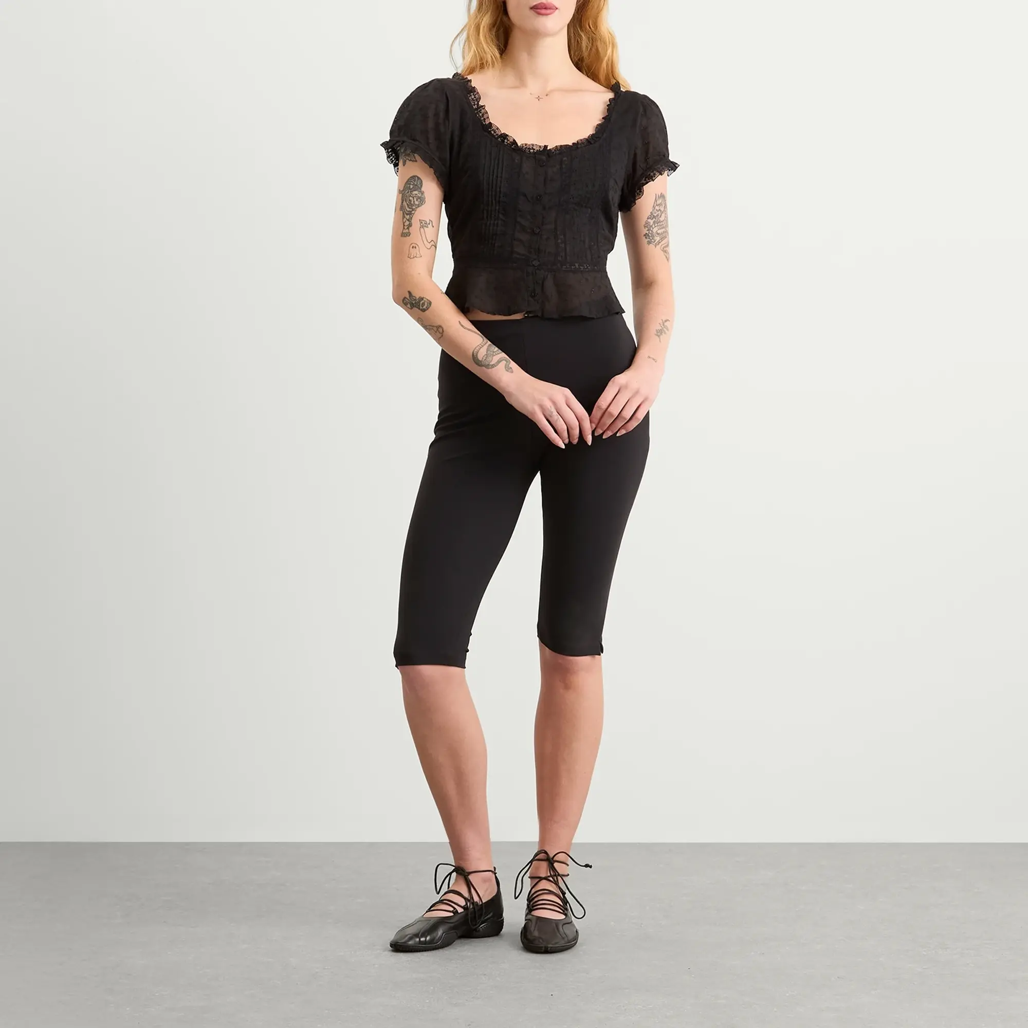 RIXO Women's Sandi Top Black