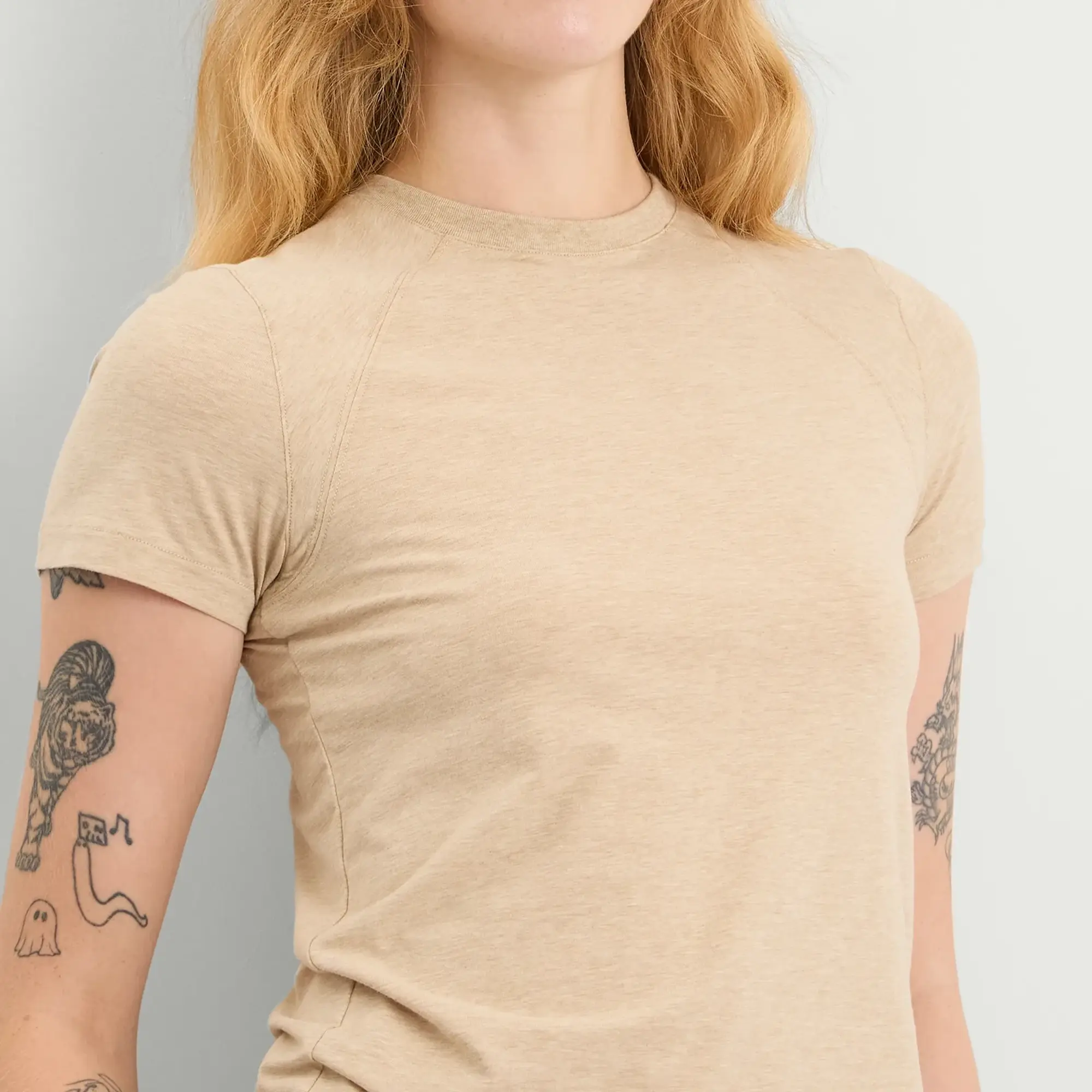 Entire Studios Women's Mini T-Shirt Taupe
