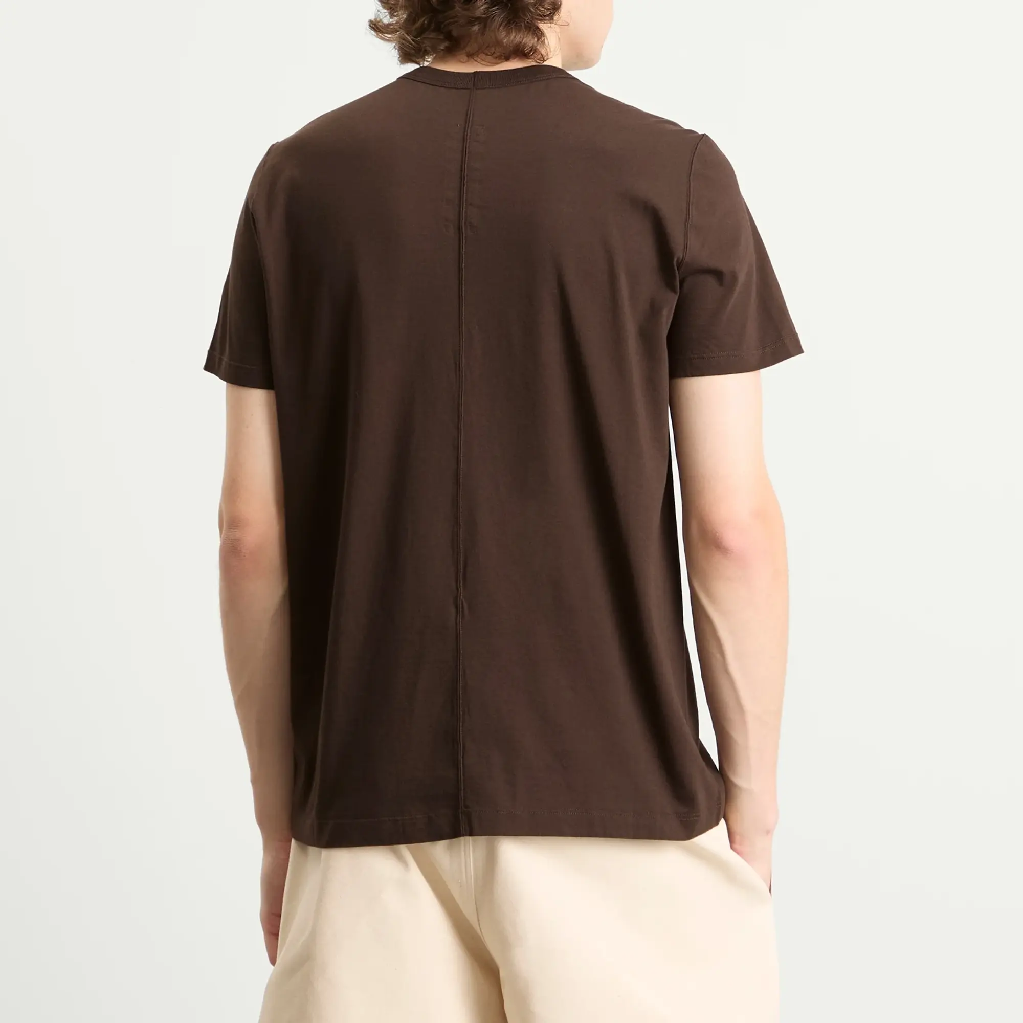 Rick Owens Men's Short Level T-Shirt Dark Dust