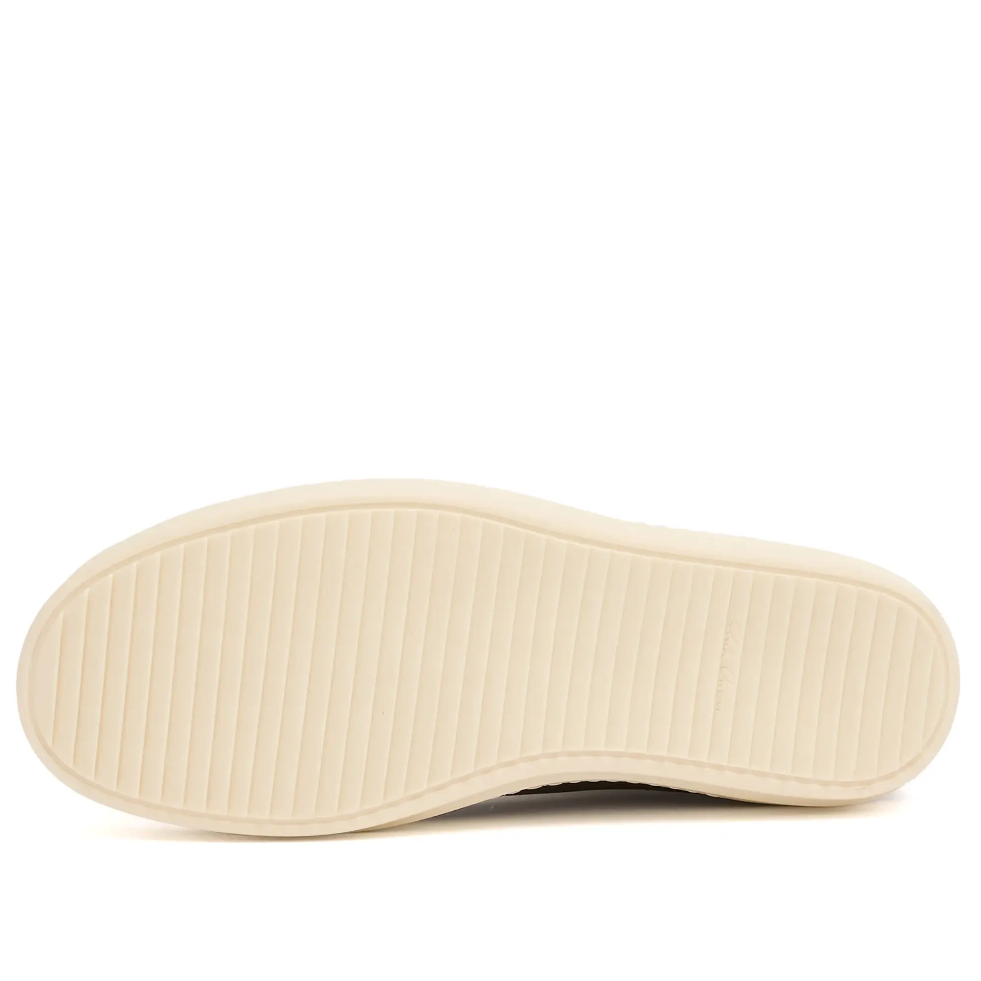 Rick Owens Men's Nubuck Vintage Sneaks Brown/Milk/Milk
