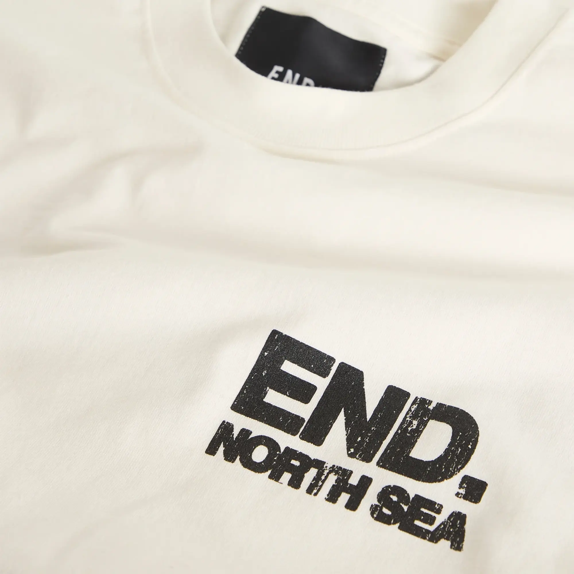END. Coastal Locals Only T-Shirt Ecru
