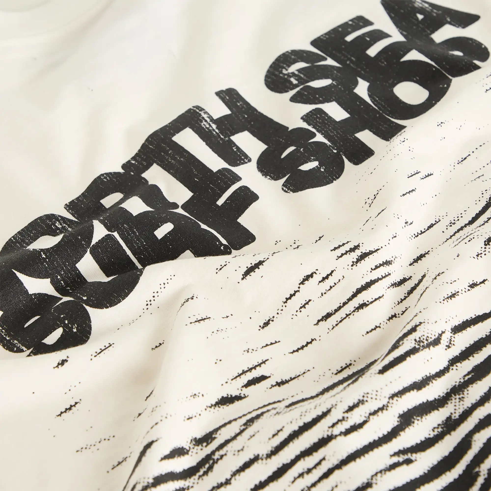 END. Coastal Locals Only T-Shirt Ecru