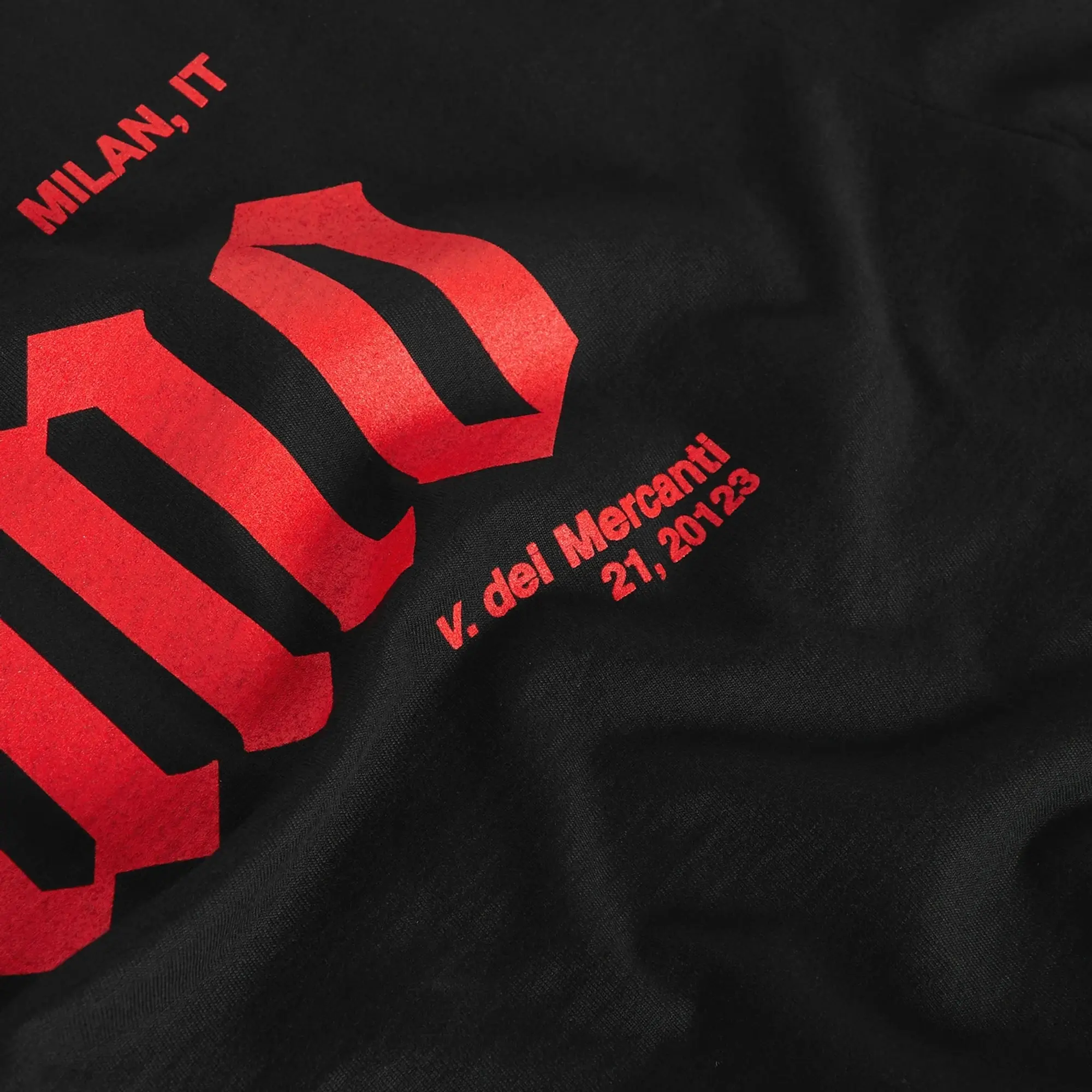 END. END. City Series 2.0 Milan Long Sleeve T-Shirt Black
