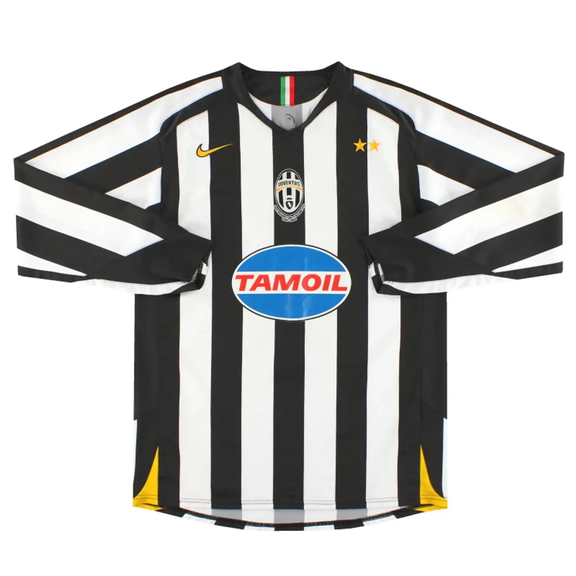 2005-06 Juventus Nike Home Shirt L/S M - Juventus / Very Good / Medium