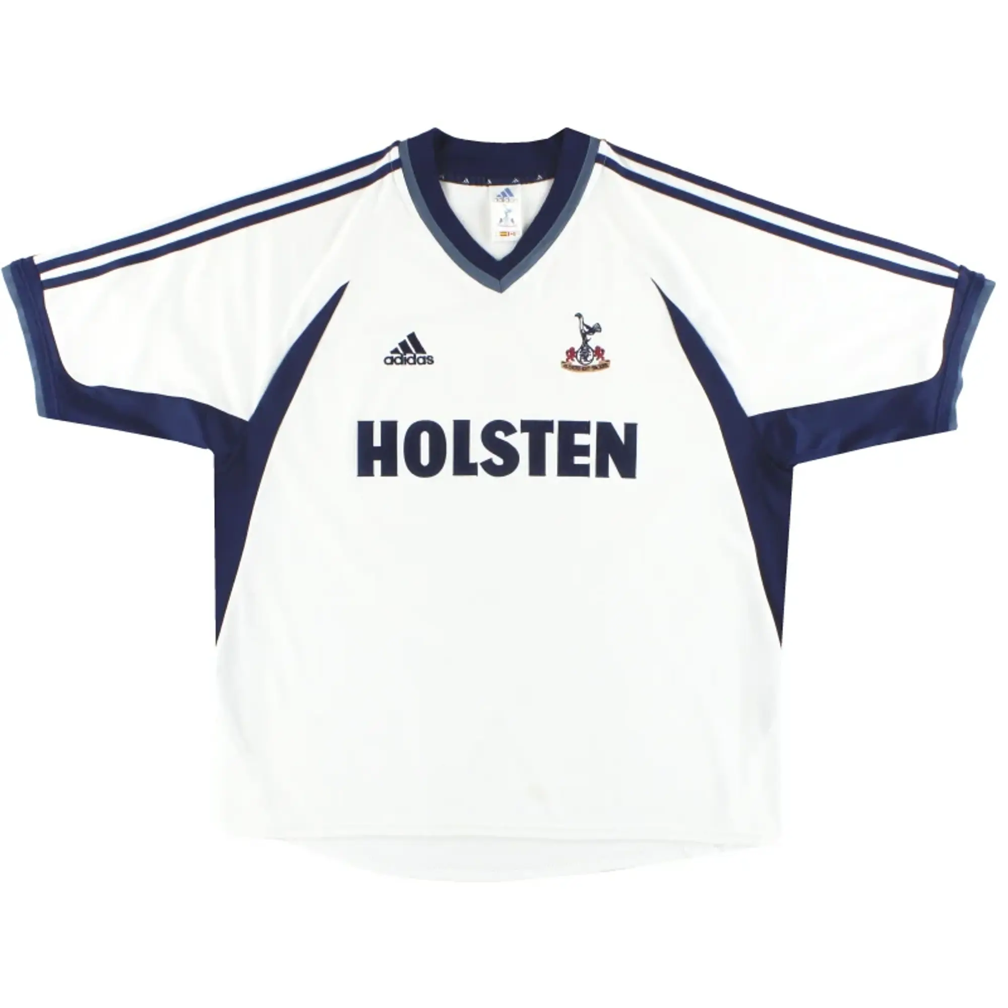 2001-02 Tottenham adidas Home Shirt L - Tottenham Hotspur / Very Good / Large