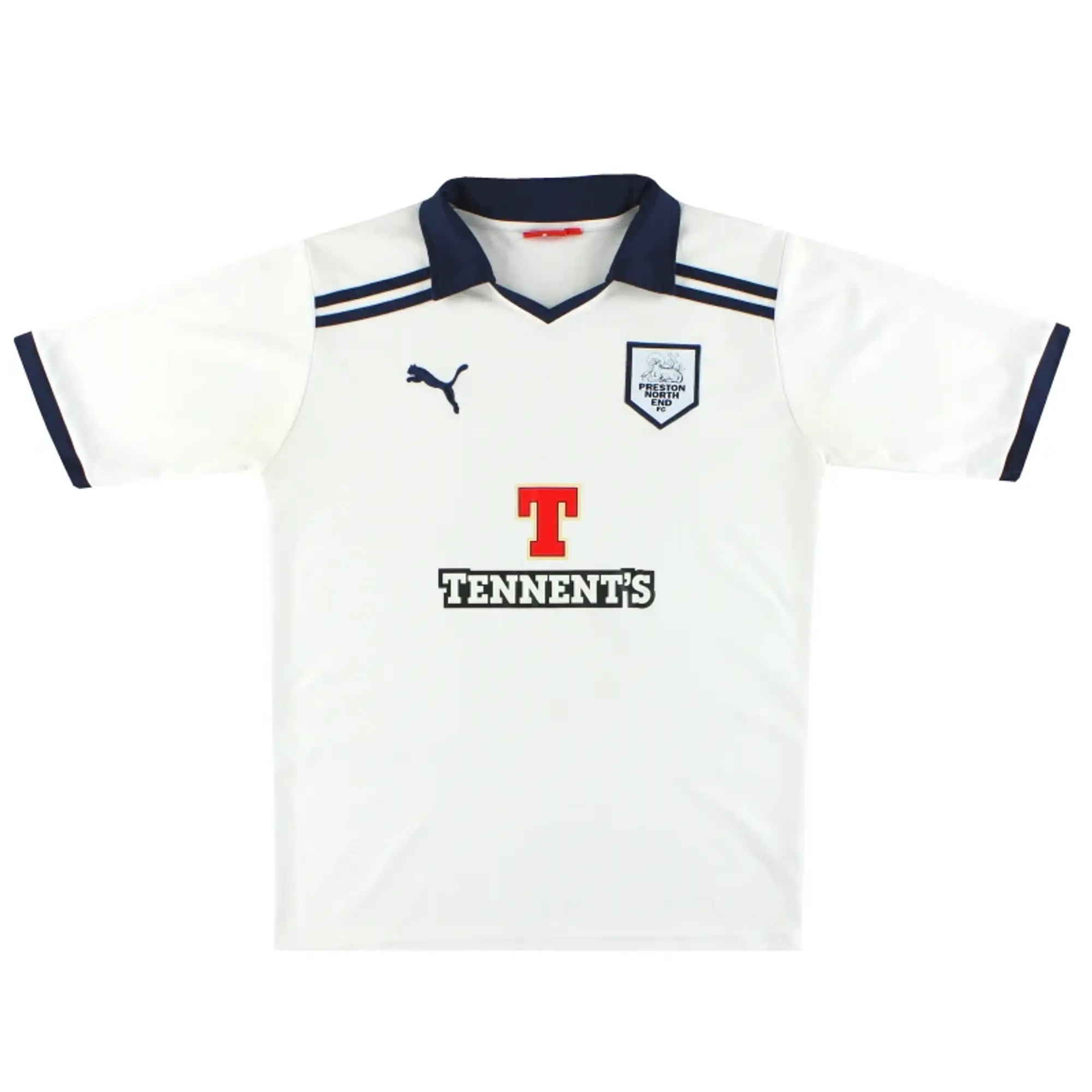 2011-12 Preston Puma Home Shirt L - Preston North End / Excellent / Large
