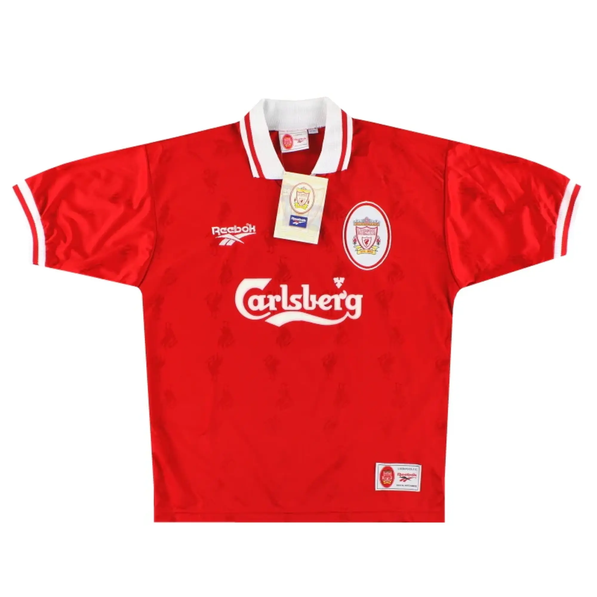 1996-98 Liverpool Reebok Home Shirt *w/tags* M - Liverpool / w/tags / Medium