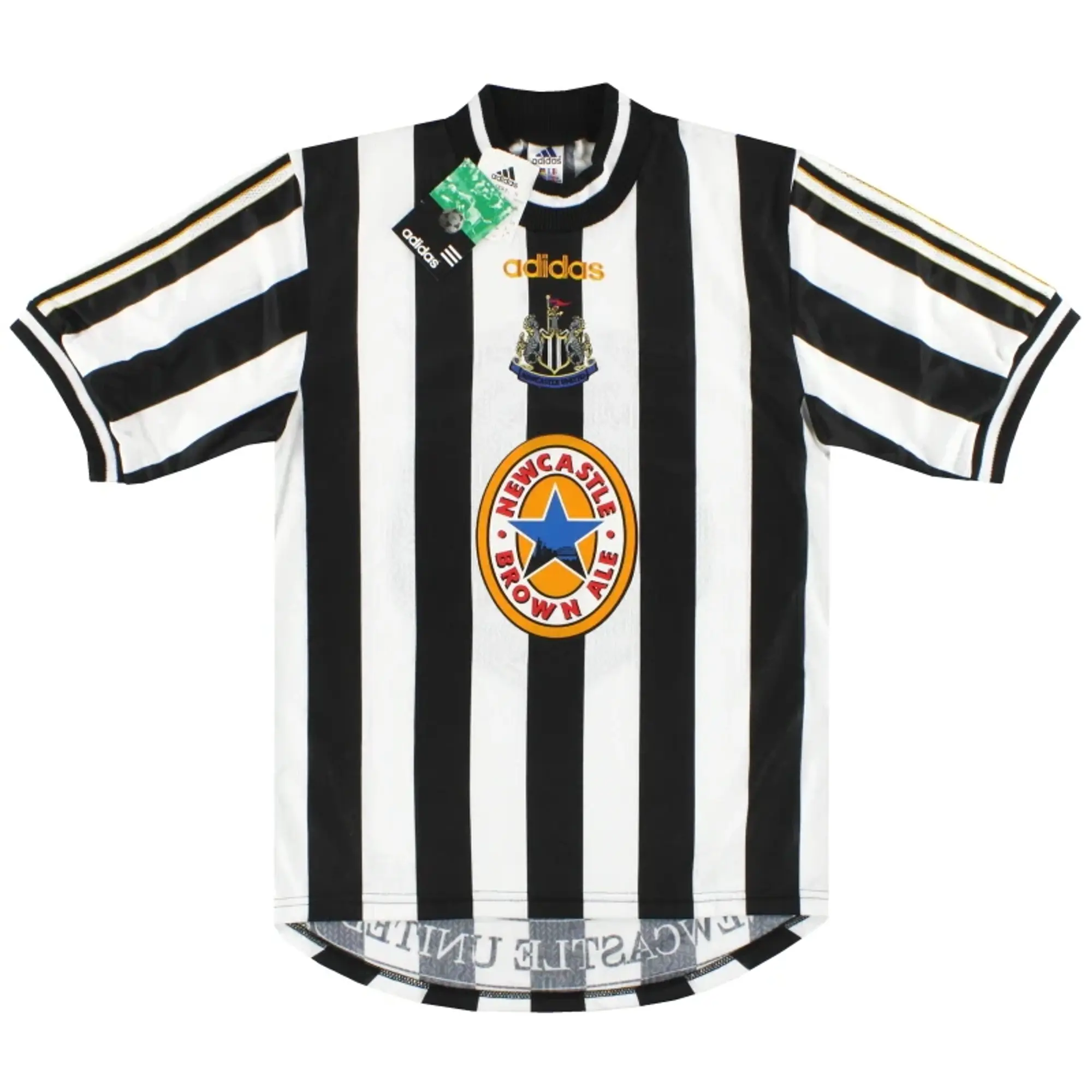 1997-99 Newcastle adidas Home Shirt *w/tags* M - Newcastle United / w/tags / Medium