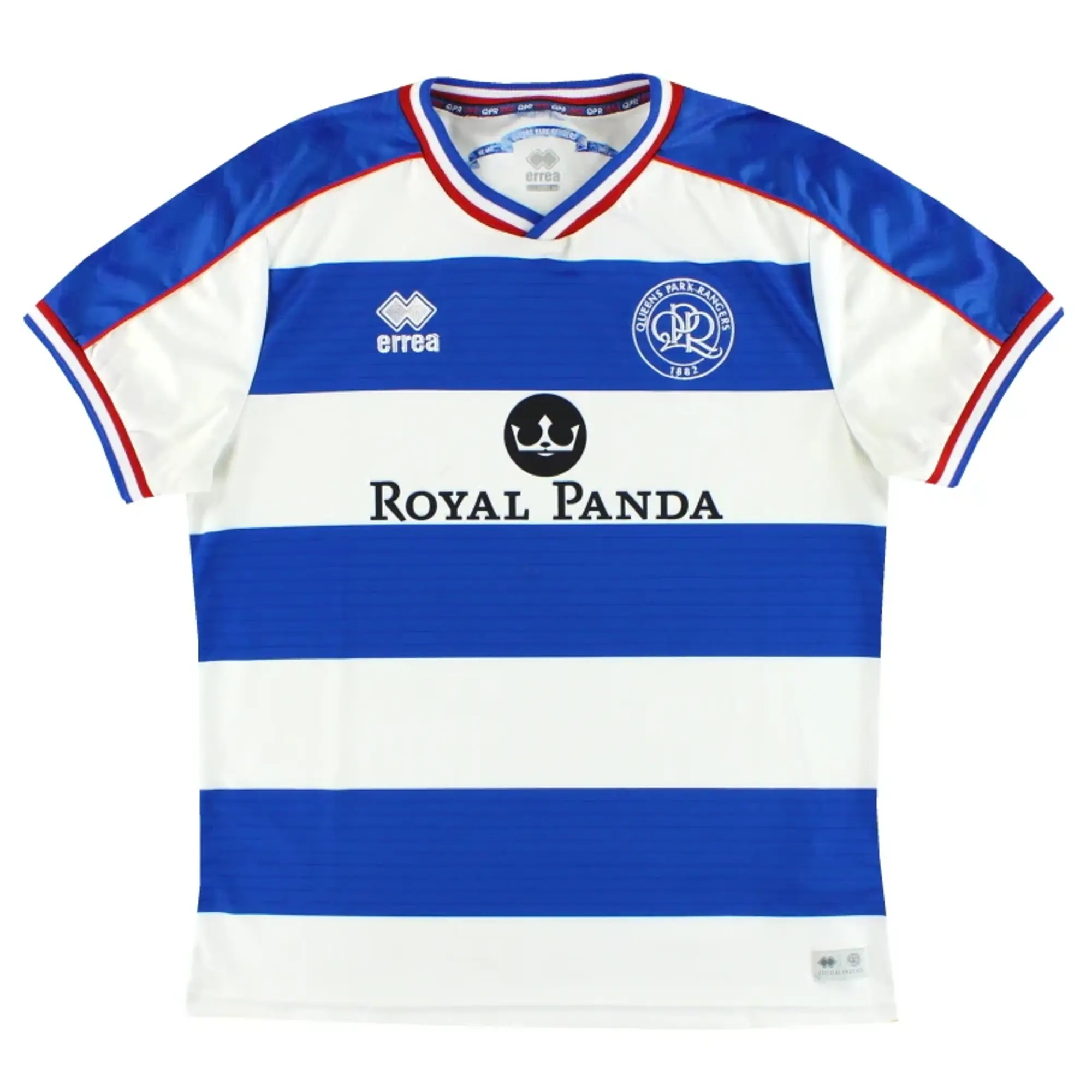 2018-19 QPR Errea Home Shirt M - QPR / Very Good / Medium