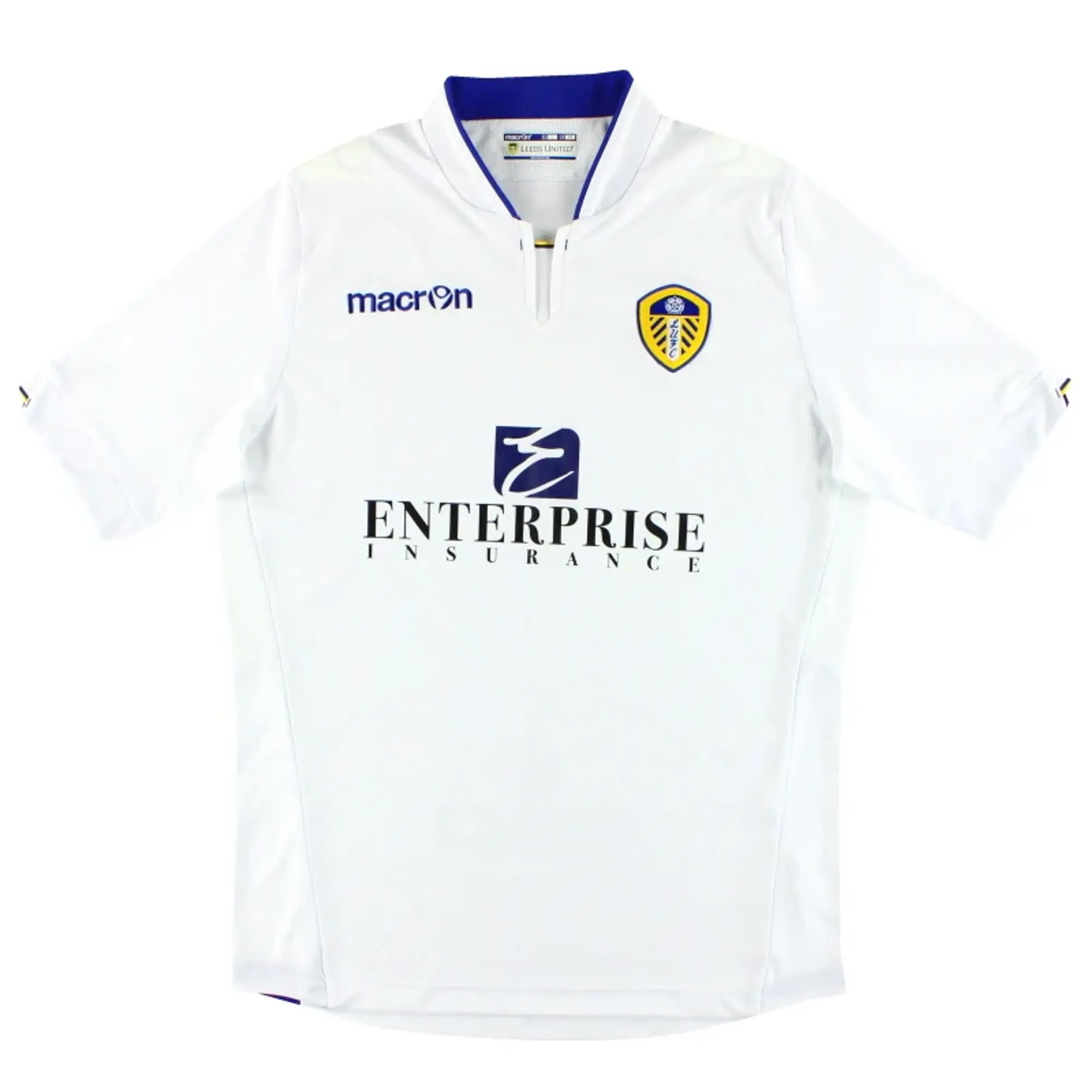 2014-15 Leeds Macron Home Shirt M - Leeds / Excellent / Medium