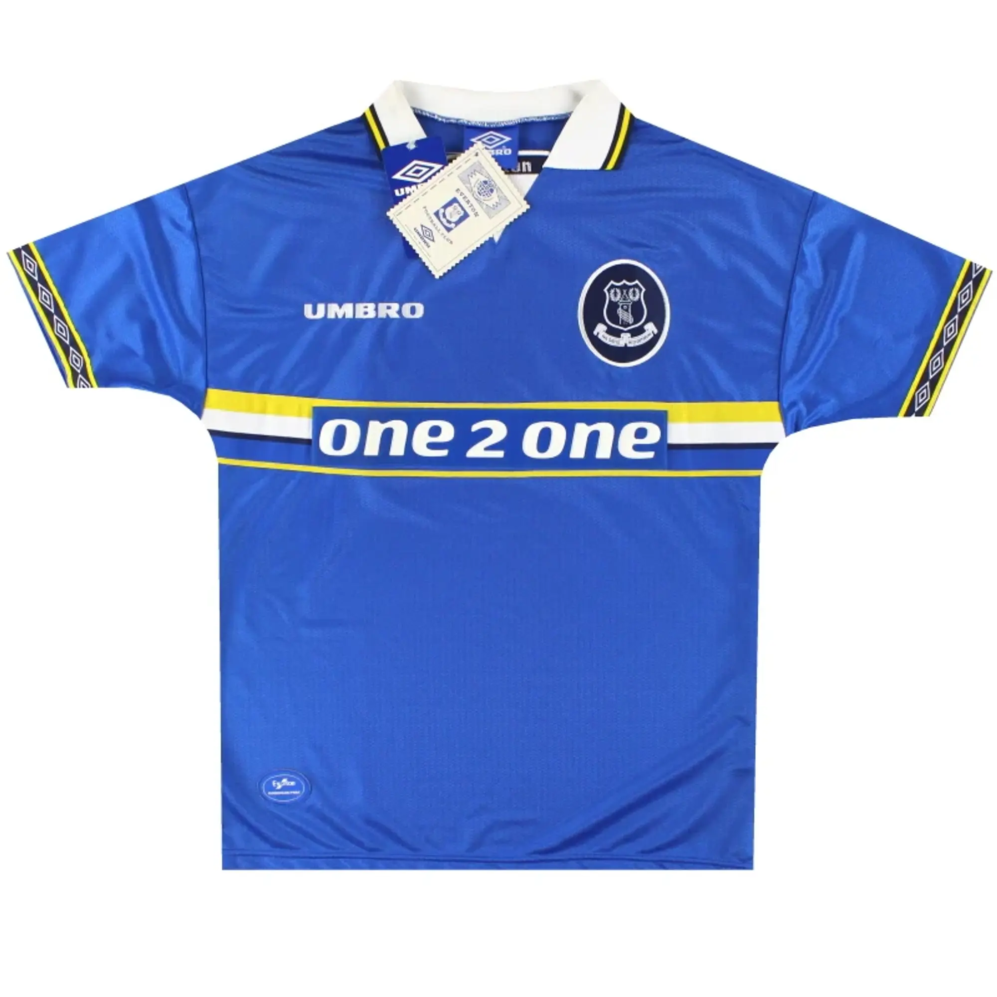 1997-99 Everton Umbro Home Shirt *w/tags* L - Everton / w/tags / Large