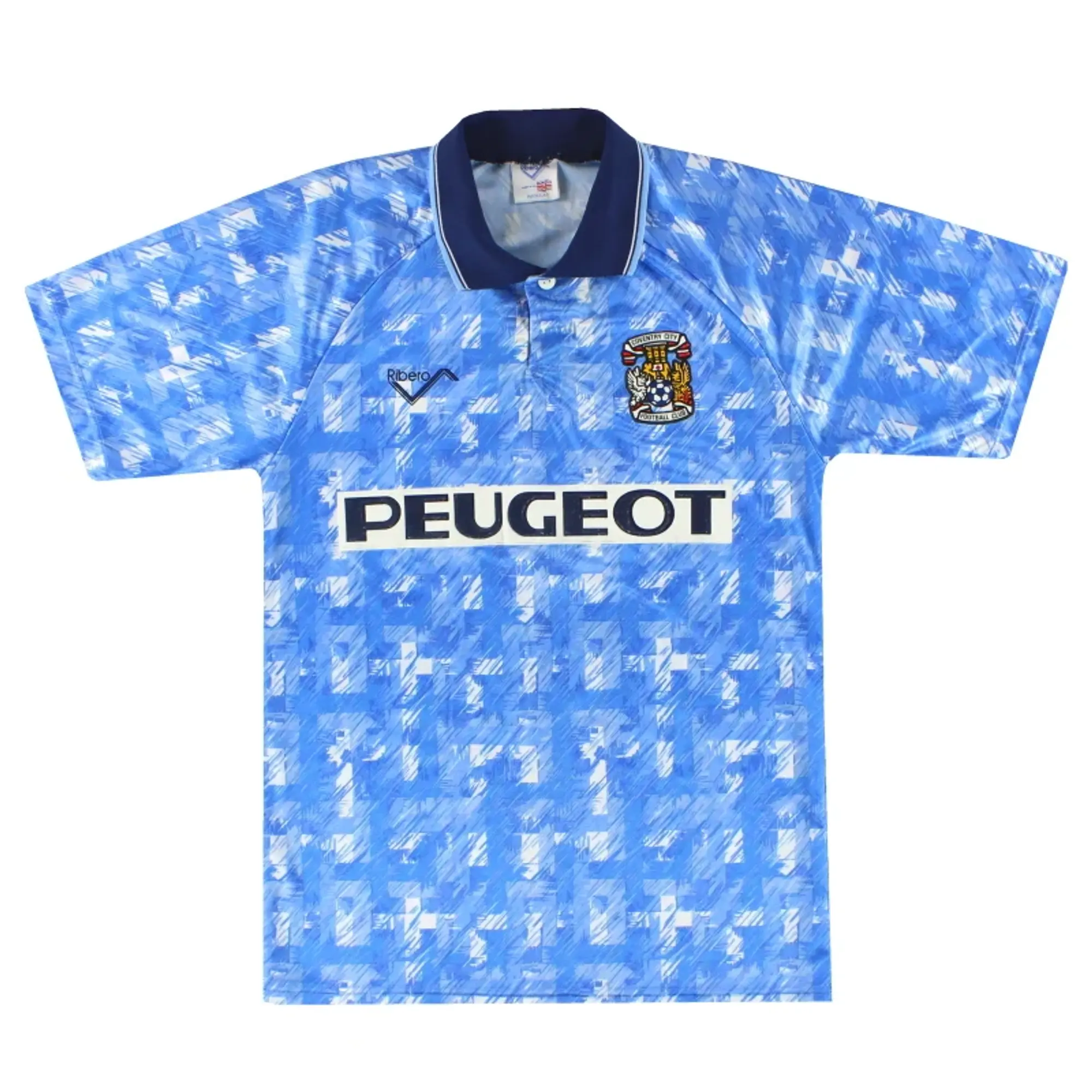 1992-94 Coventry Ribero Home Shirt M - Coventry City / Excellent / Medium