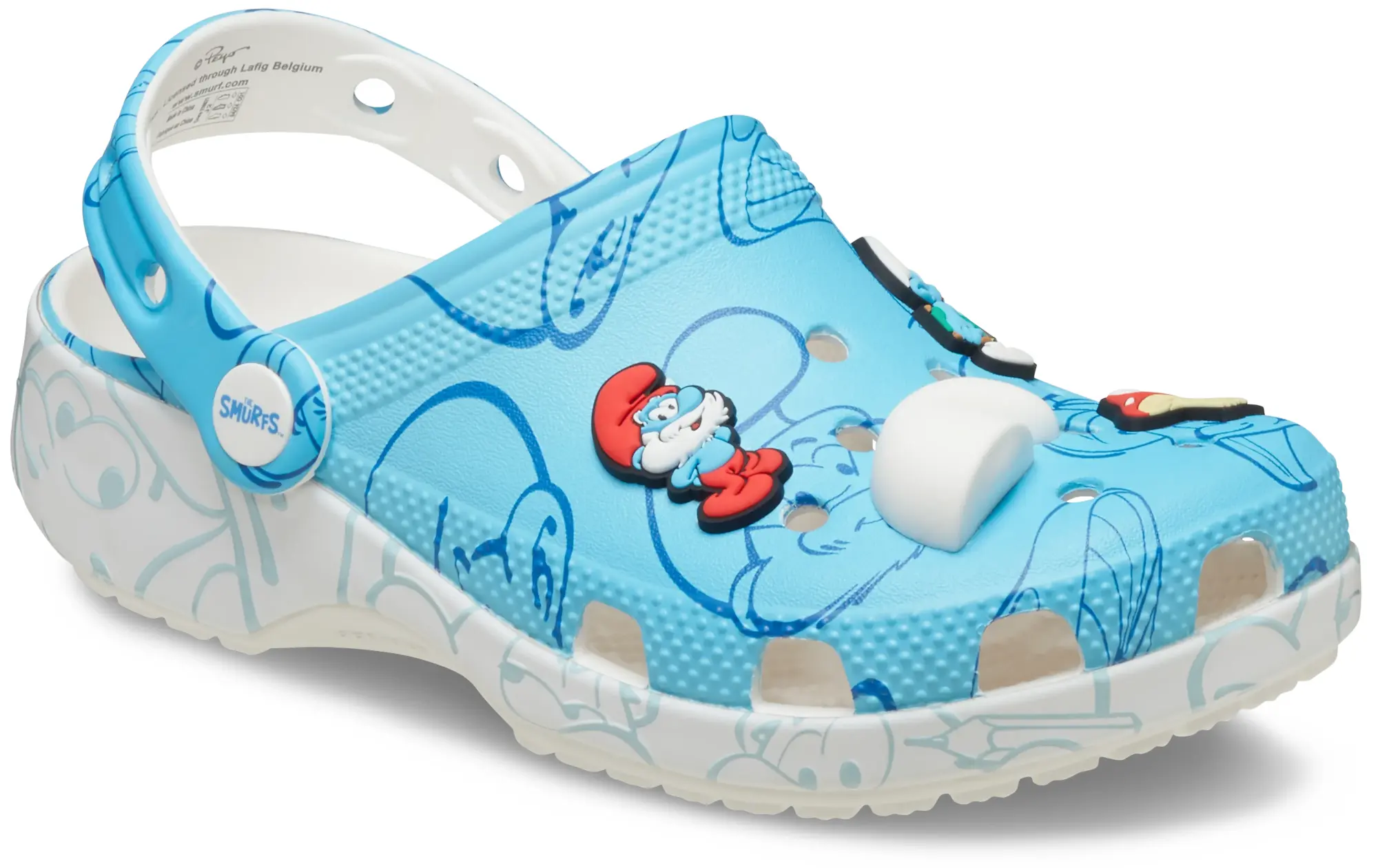 Crocs | Kids | Smurfs Classic | Clogs | Multi | C11