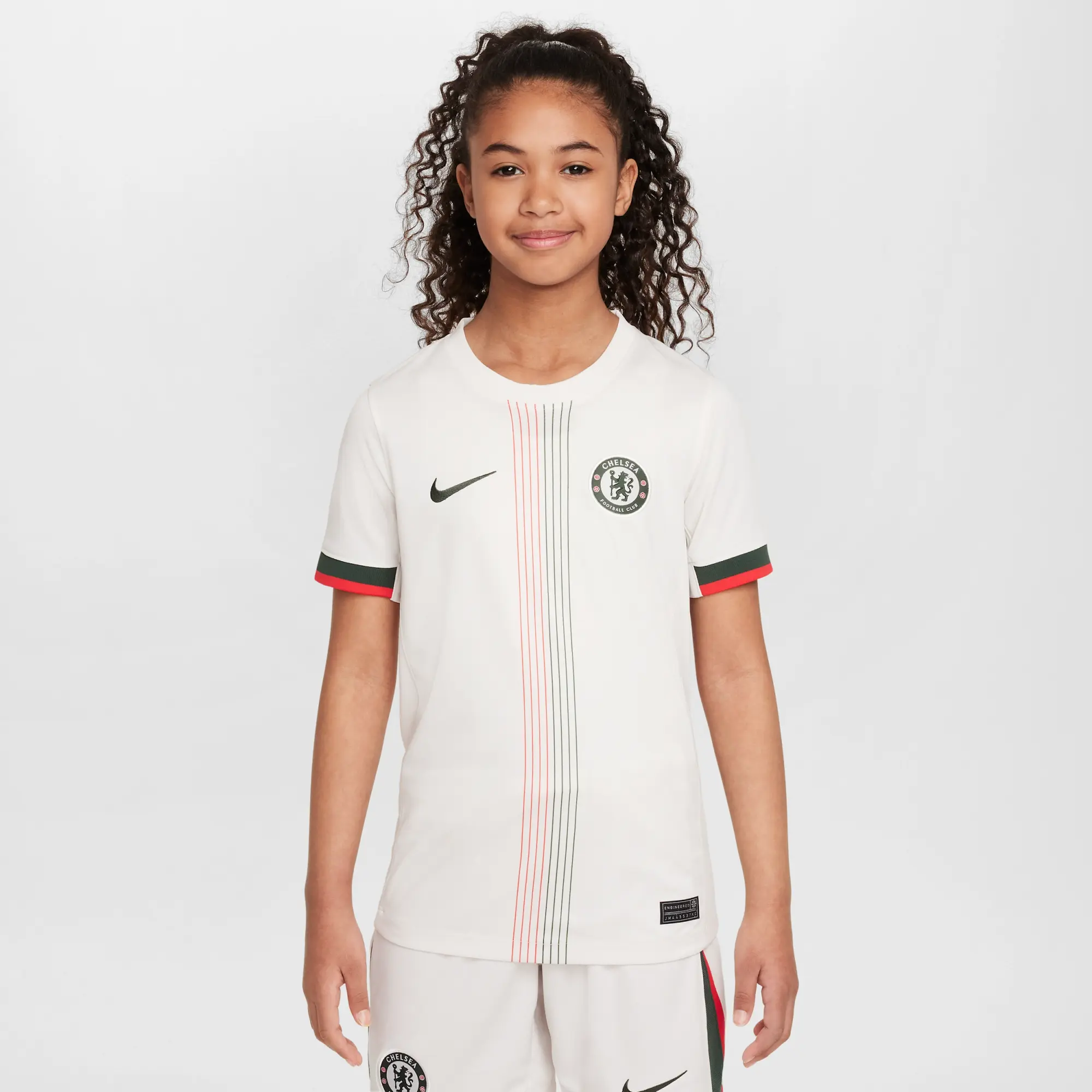 Nike Chelsea 25 26 Kids Dri FIT Stadium Away Shirt