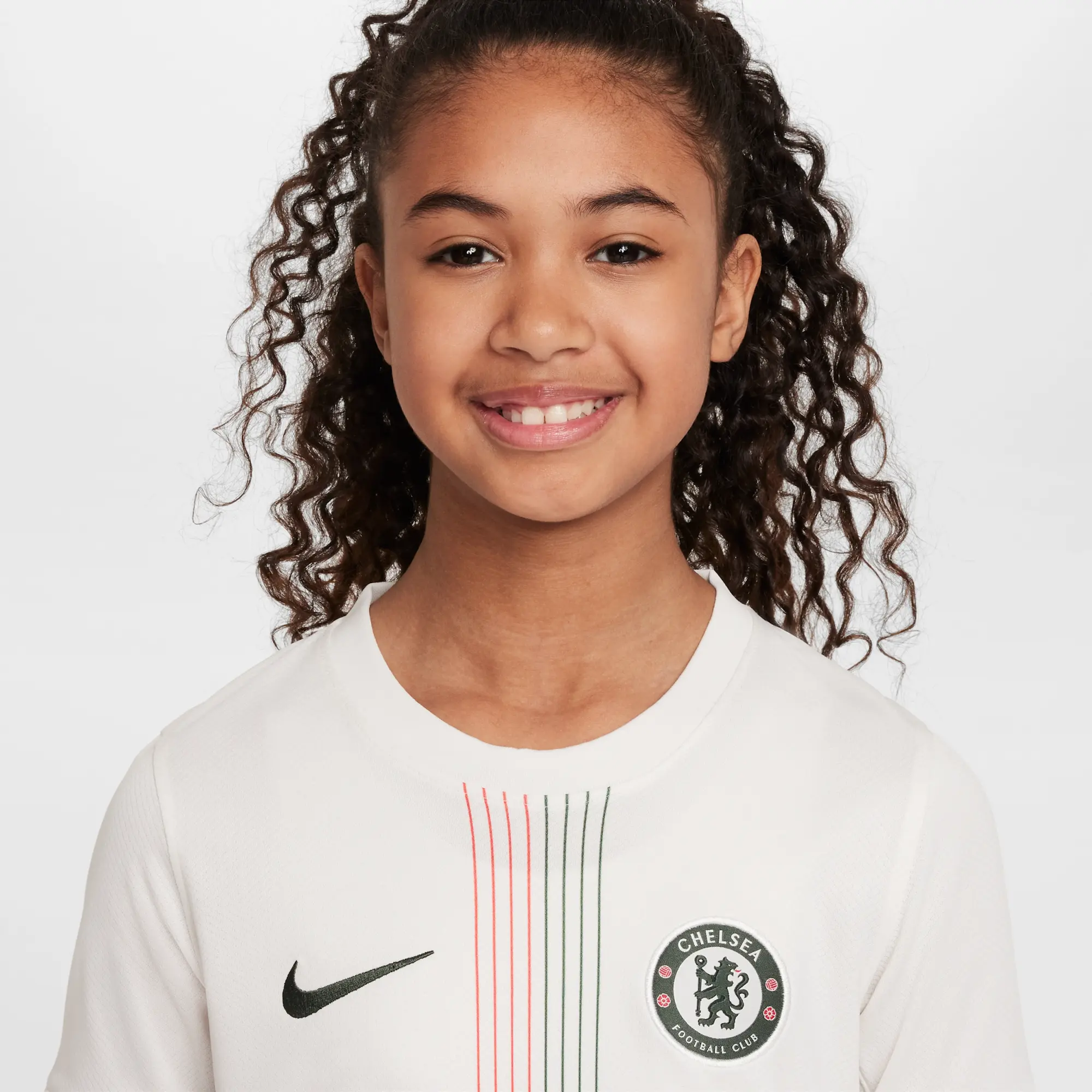 Nike Chelsea 25 26 Kids Dri FIT Stadium Away Shirt