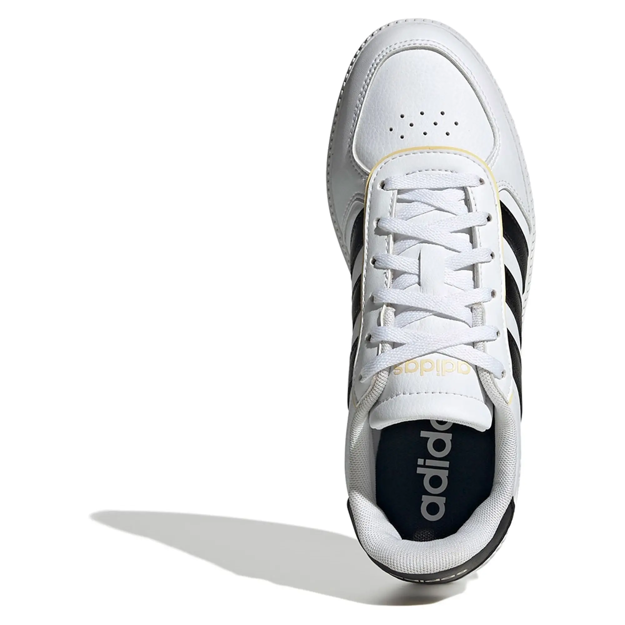 adidas  BREAKNET SLEEK J  girls's Children's Shoes (Trainers) in White