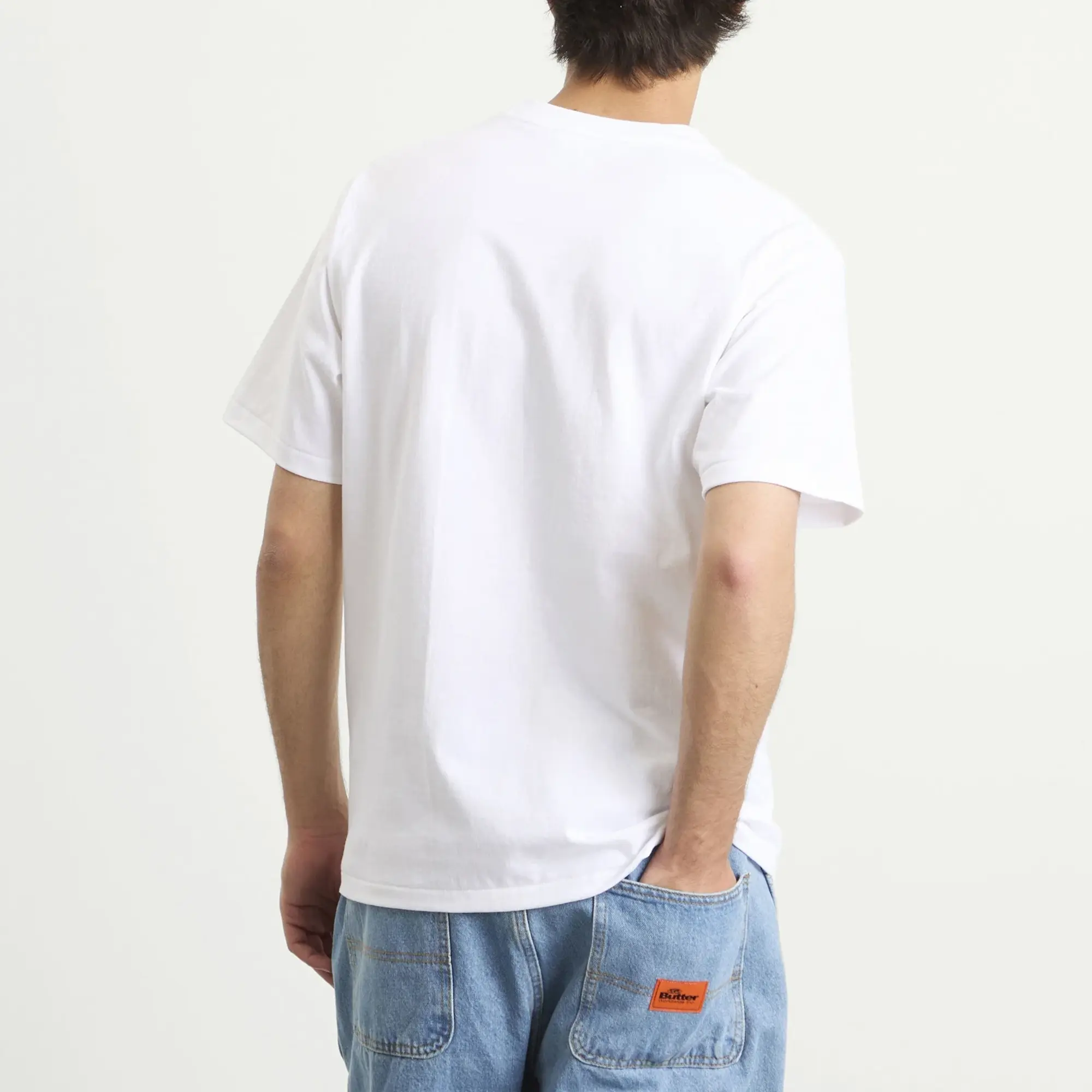 A Bathing Ape Men's Abc Camo One Point Tee White X Green