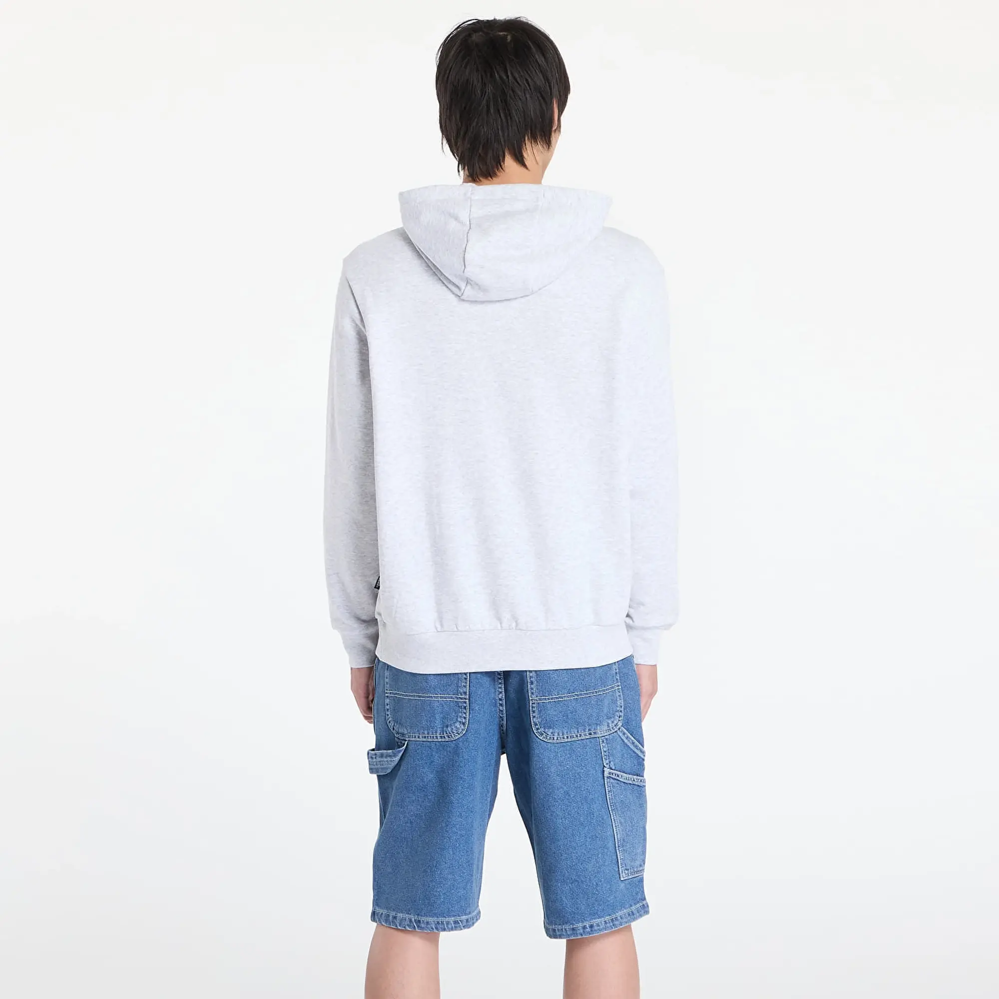 Sweatshirt Vans Left Chest Pull Over Hoodie Light Grey Heather S
