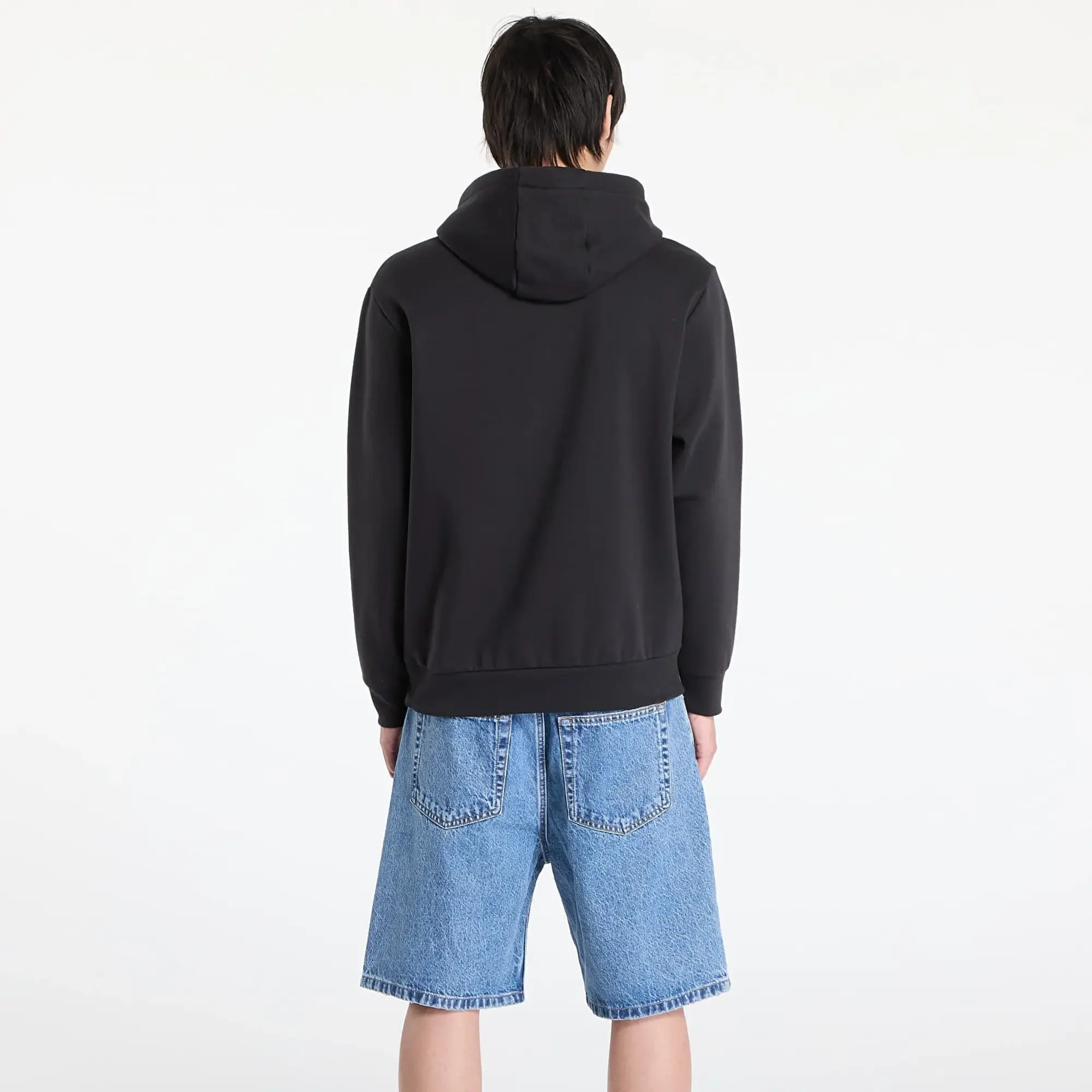 Sweatshirt Vans Left Chest Pull Over Hoodie Black Xxl