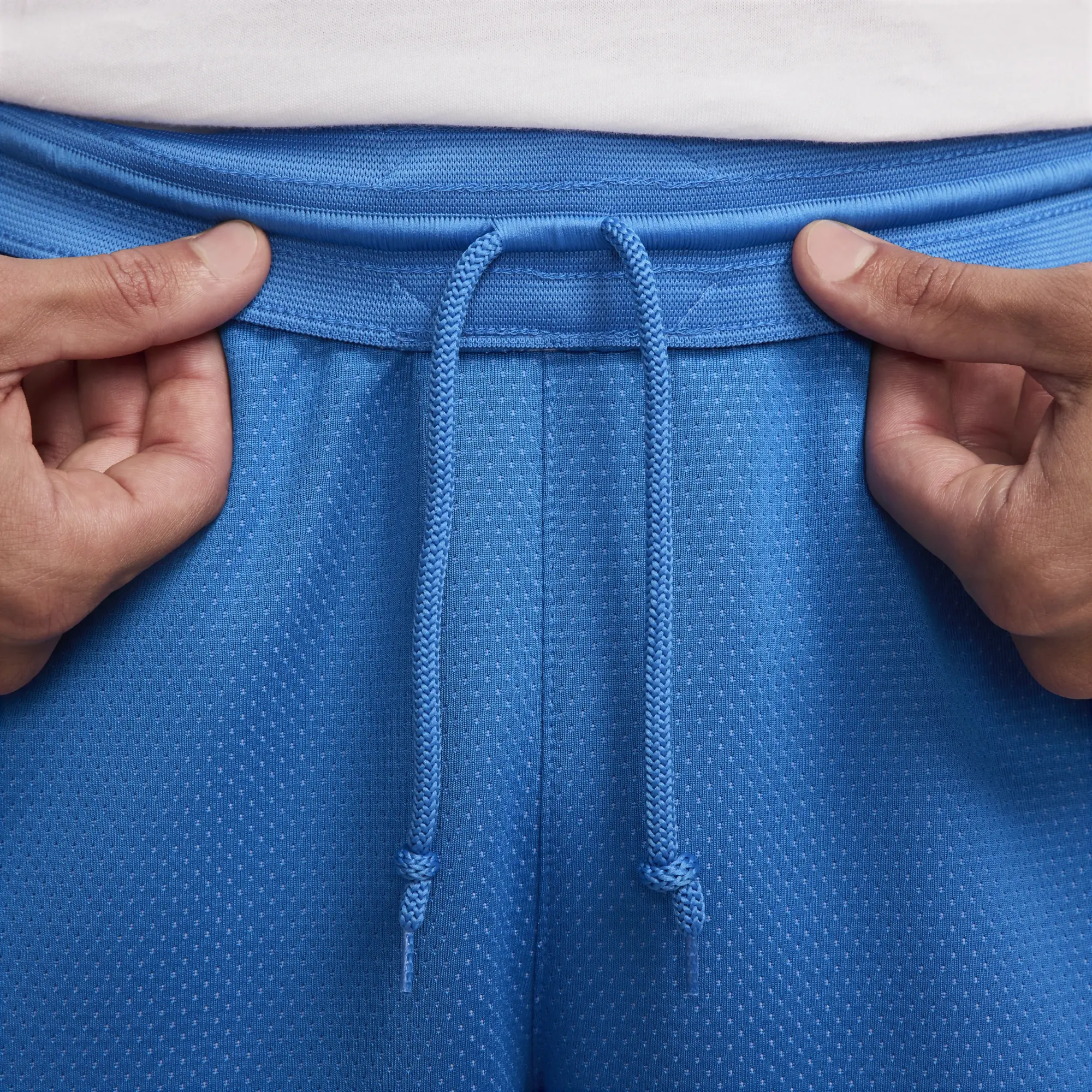 Greece Limited Road Men's Nike Basketball Shorts - Blue - Sustainable Materials