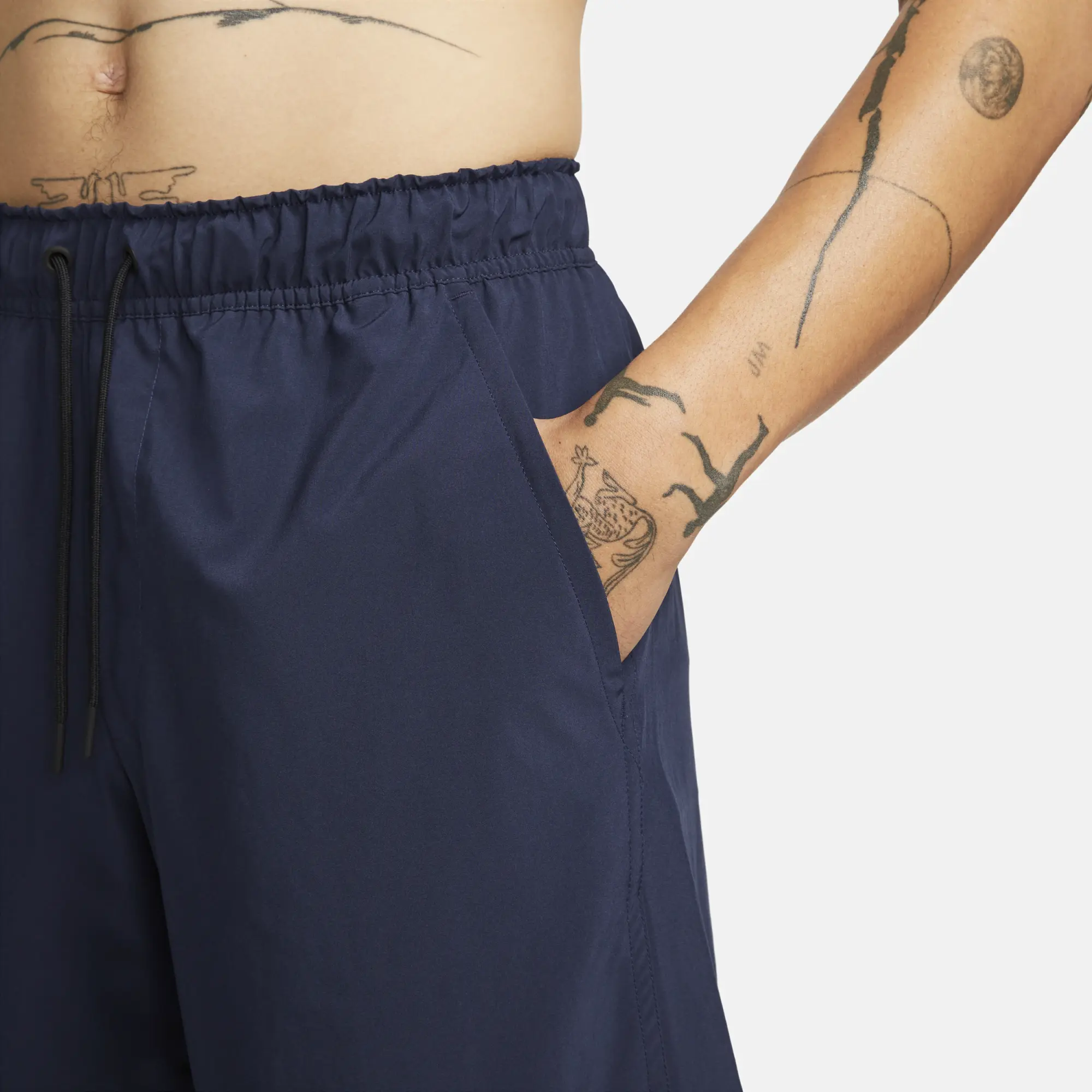 Nike Unlimited Men's Dri-FIT 23cm (approx.) Unlined Versatile Shorts - Blue - Recycled Polyester Minimum