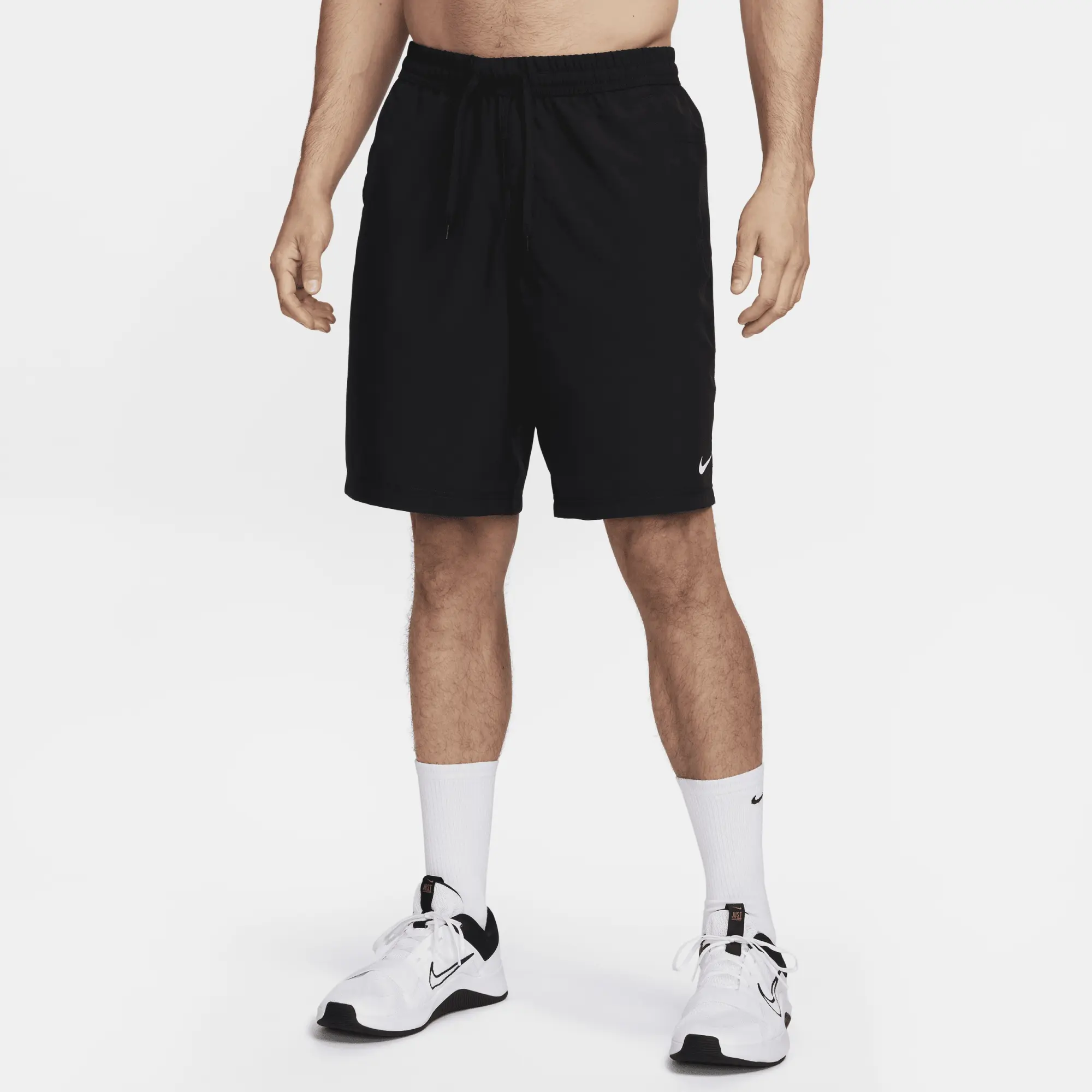 Nike Form Men's Dri-FIT 23cm (approx.) Unlined Versatile Shorts - Black - Recycled Polyester