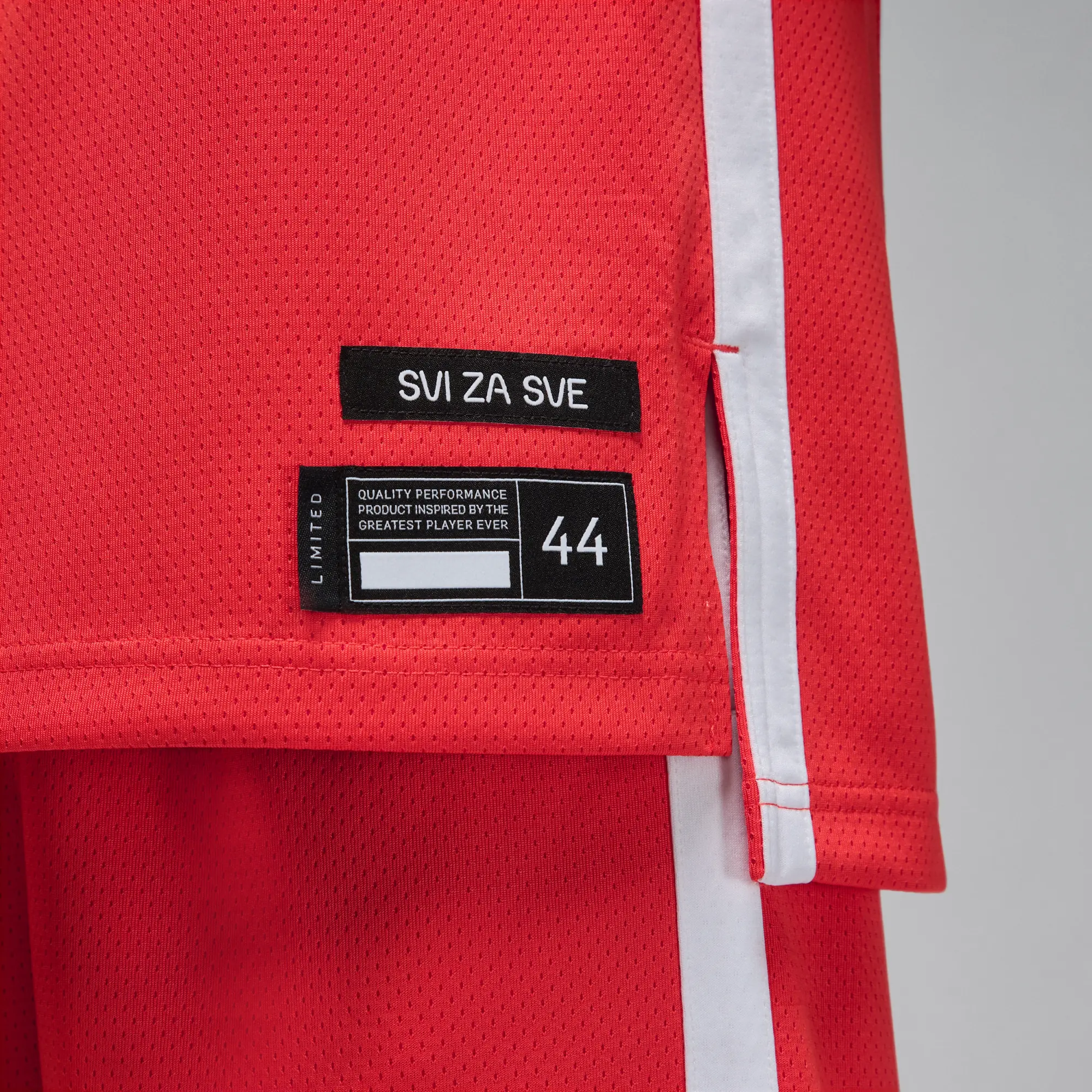Croatia Limited Road Men's Nike Basketball Jersey - Red - Sustainable Materials