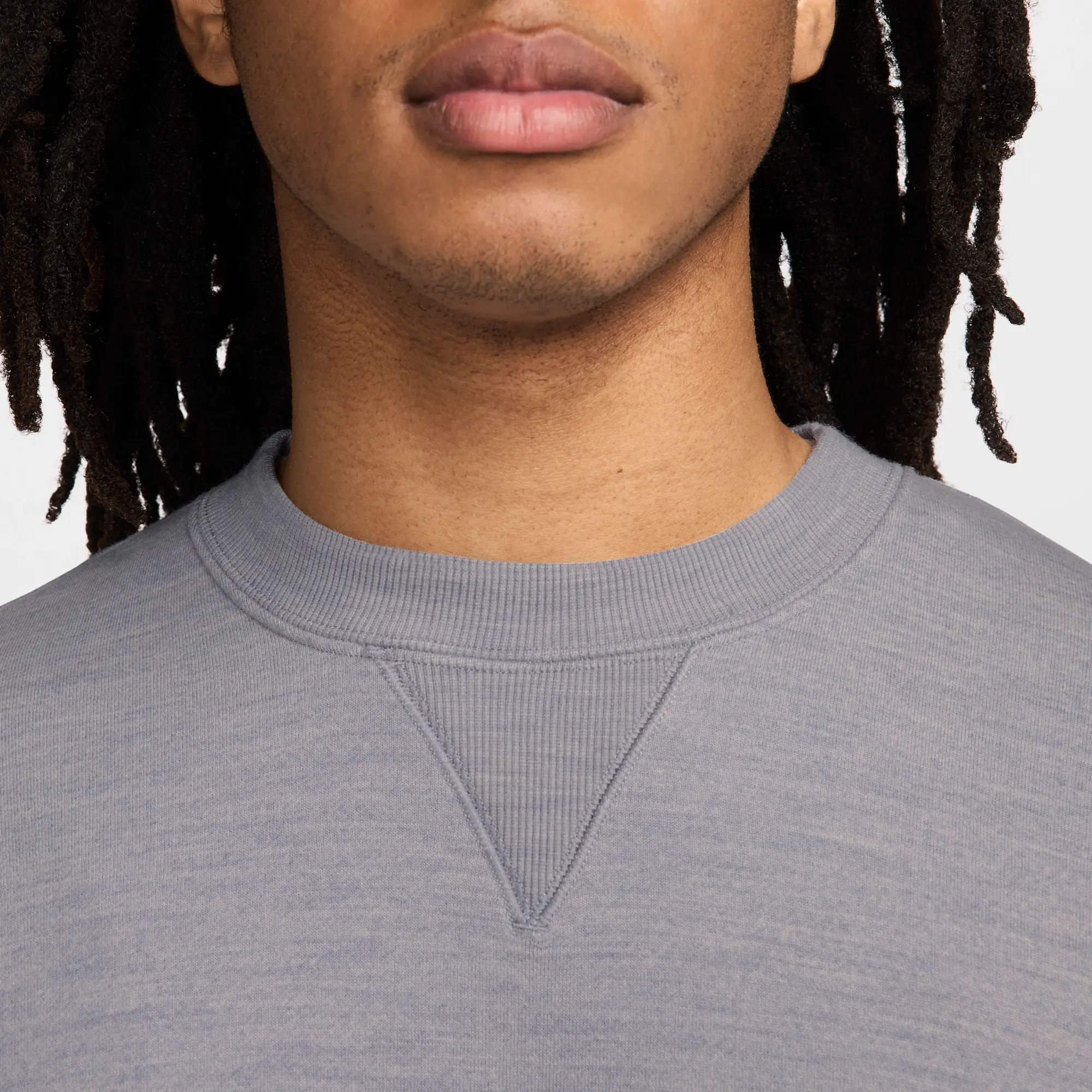 Nike Wool Classics Crew - Grey - Wool