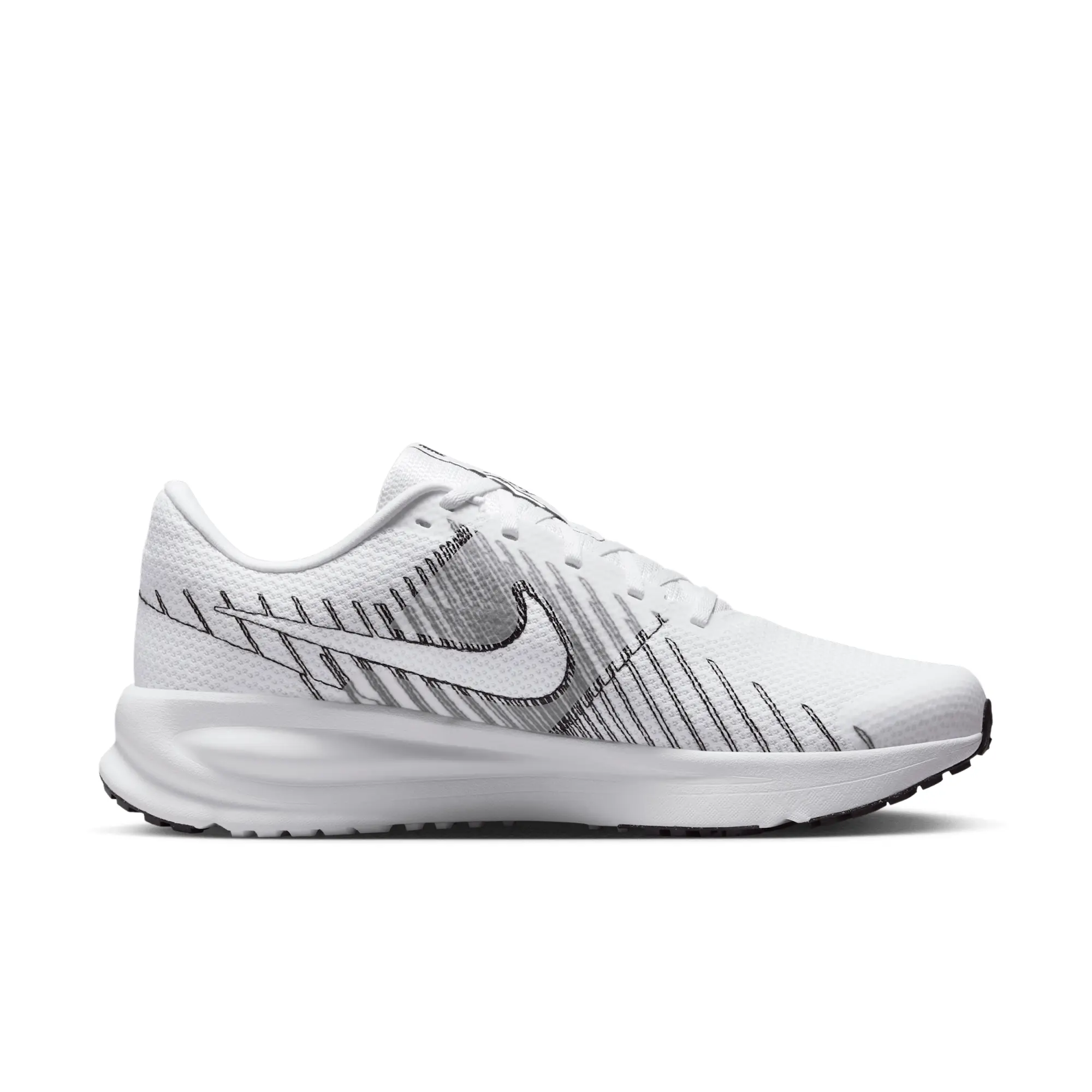 Nike Run Defy Men's Road-Running Shoes - White