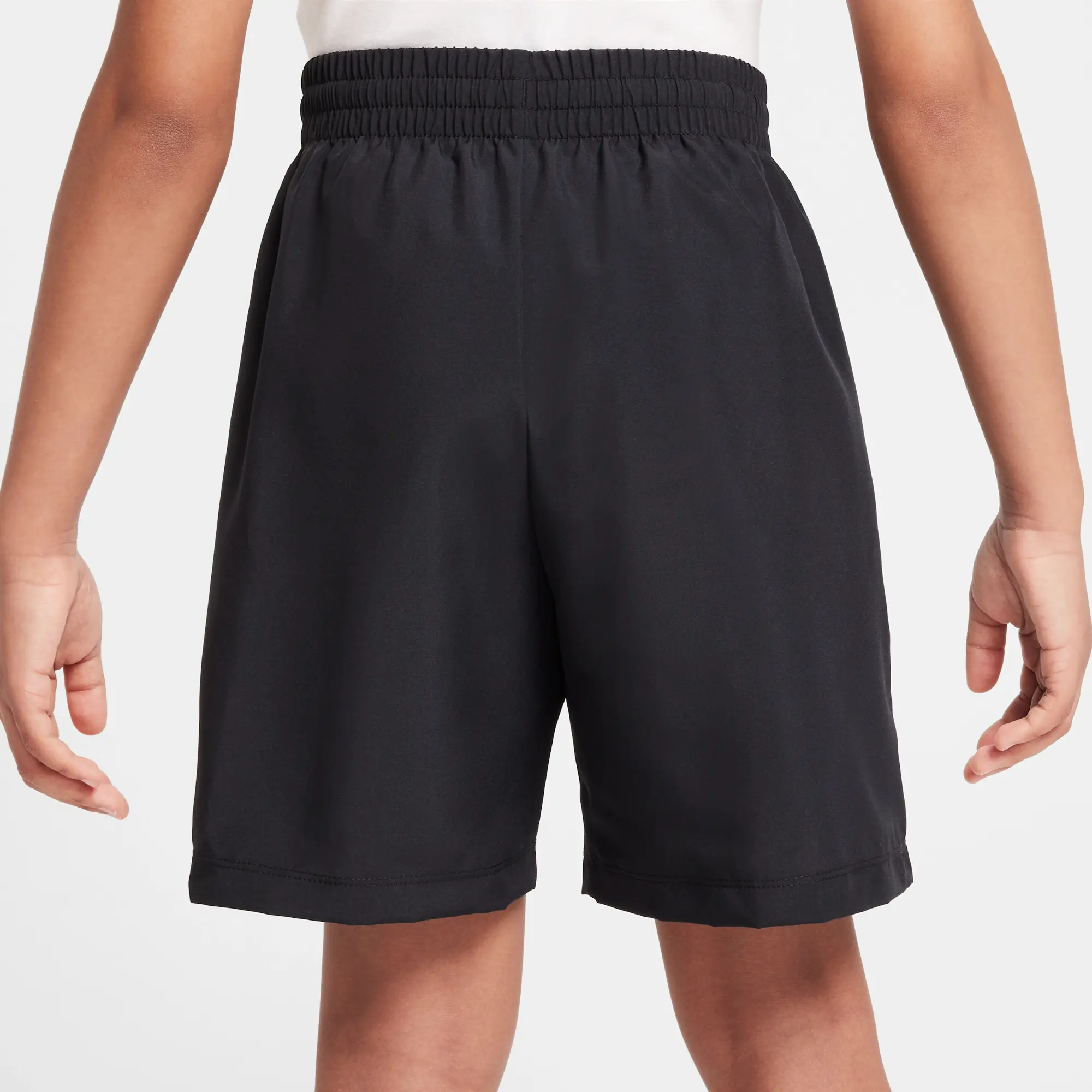 Nike Multi Older Kids' (Boys') Dri-FIT Woven Shorts - Black - Sustainable Materials