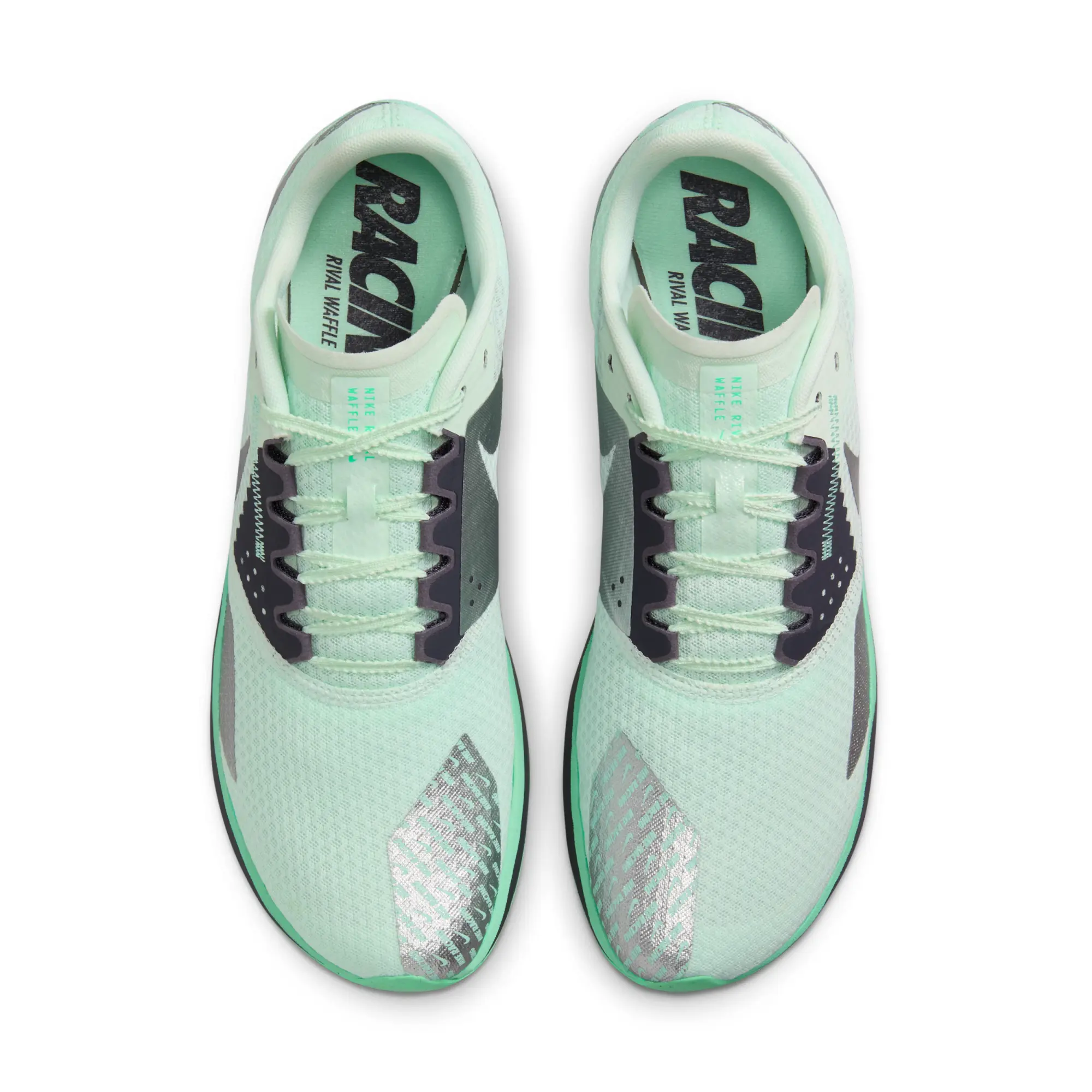 Nike Zoom Rival Waffle 6 Road and Cross-Country Racing Shoes - Green