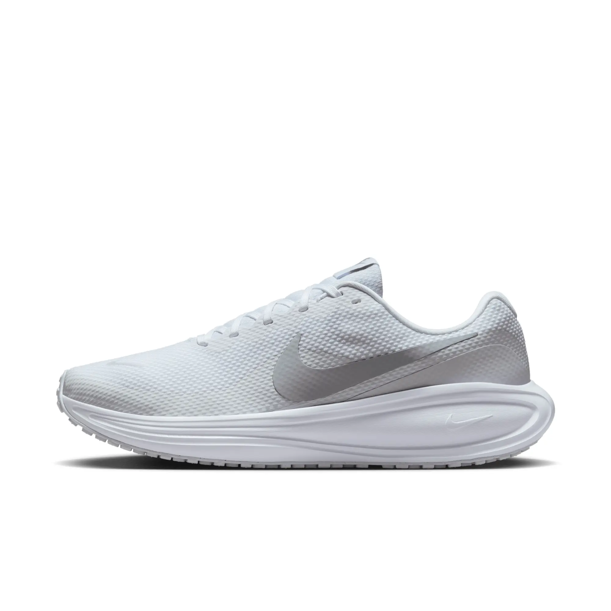 Nike Revolution 8 Men's Road Running Shoes - White - Sustainable Materials
