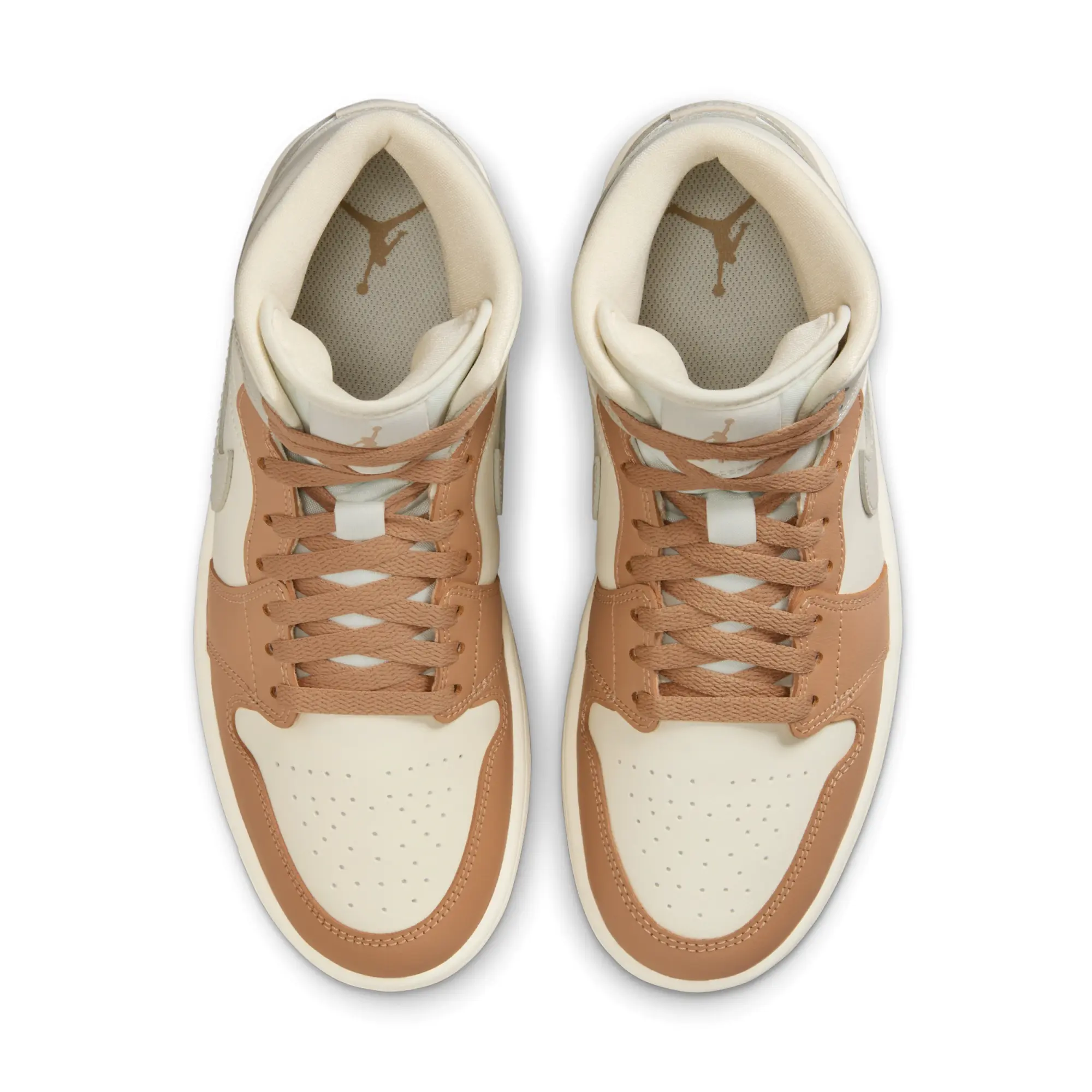 Nike Air Jordan 1 Mid Women's Shoes - Brown