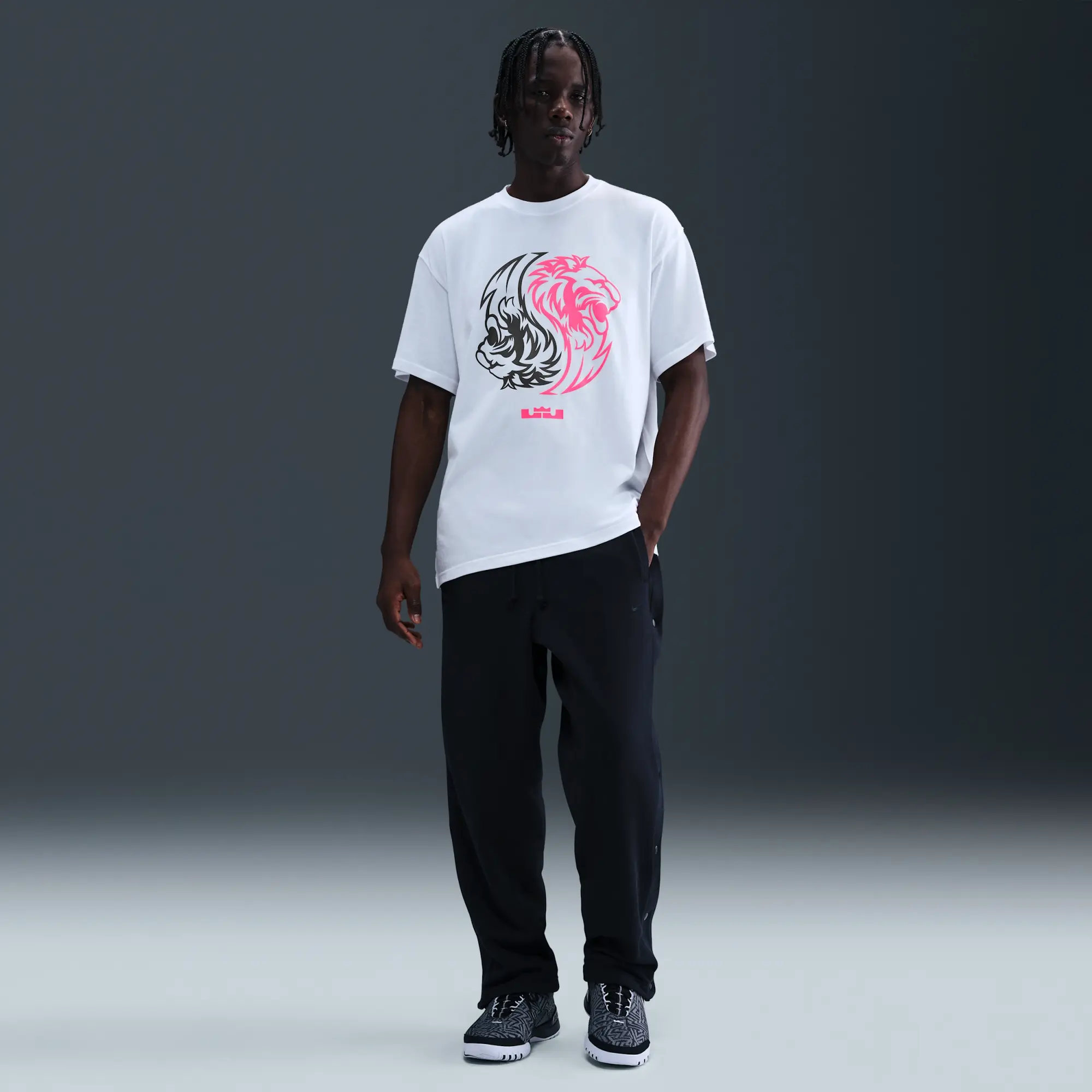 Nike LeBron Men's Max90 T-Shirt - White