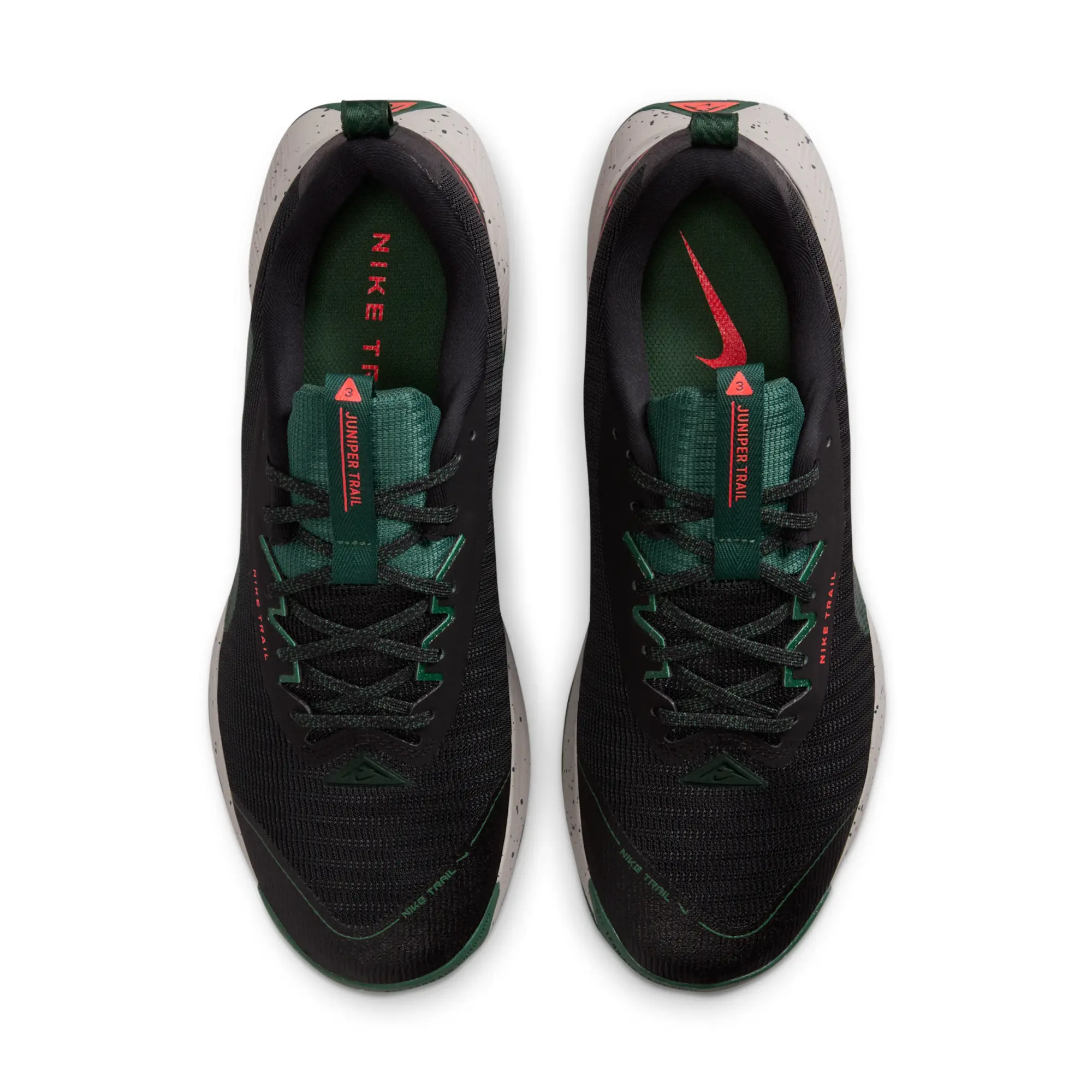 Nike Juniper Trail 3 Men's Trail-Running Shoes - Black - Recycled Content Minimum