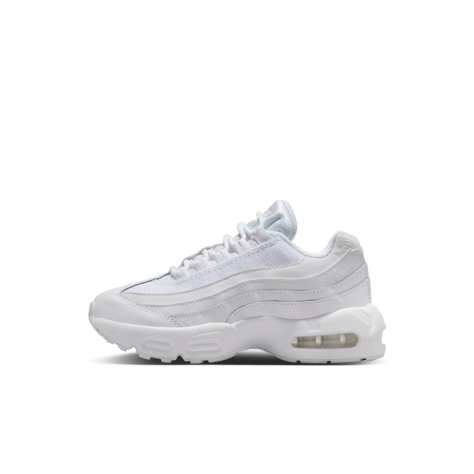Nike Air Max 95 Recraft Younger Kids' Shoes - White