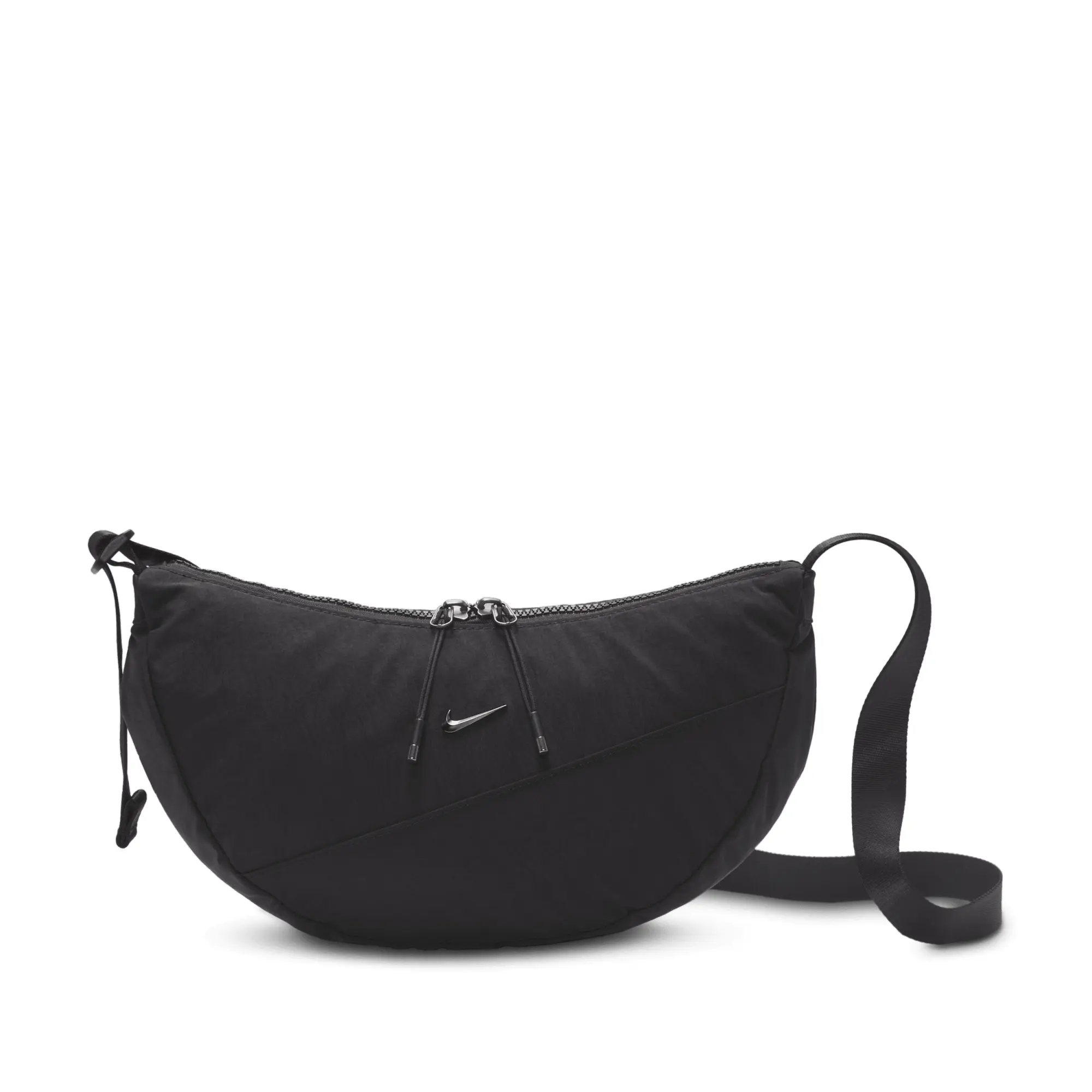 Nike Aura Crescent Cross-Body Bag (4L) - Black - Recycled Polyester Minimum