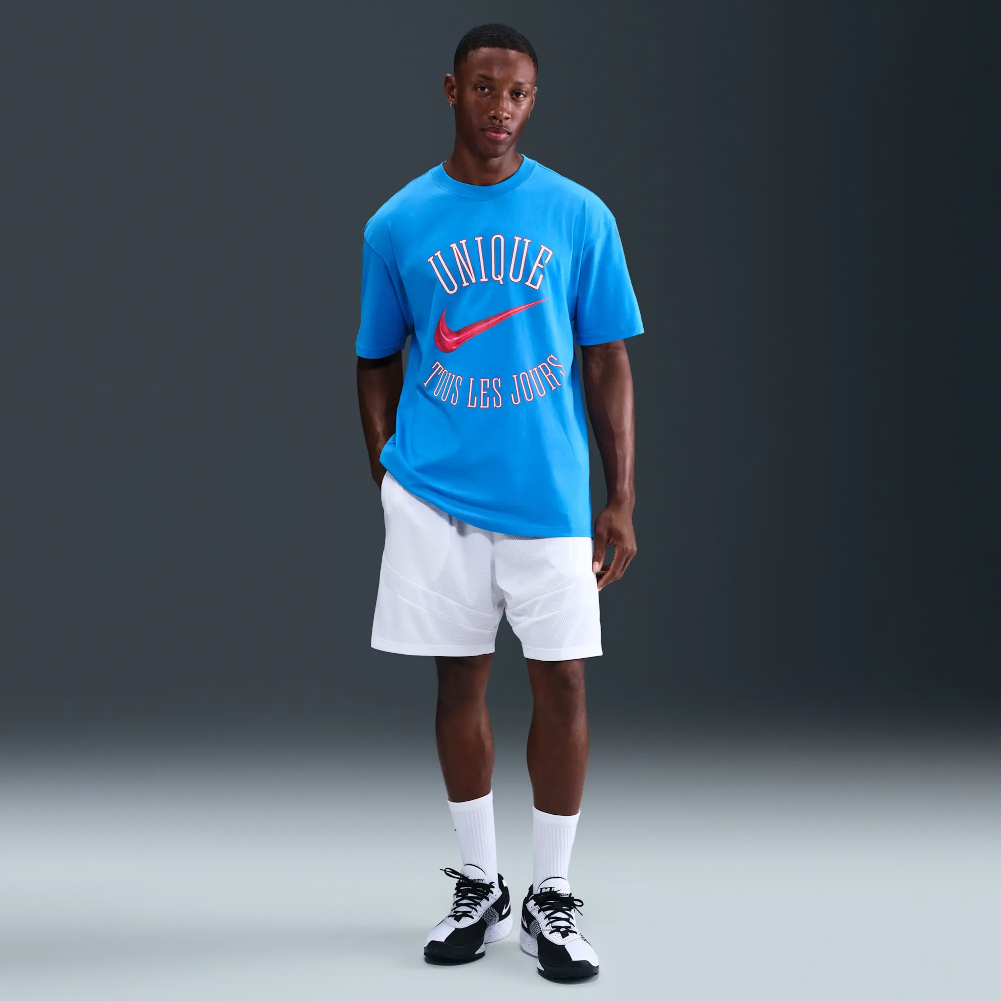 Nike Victor Wembanyama Men's Basketball T-Shirt - Blue